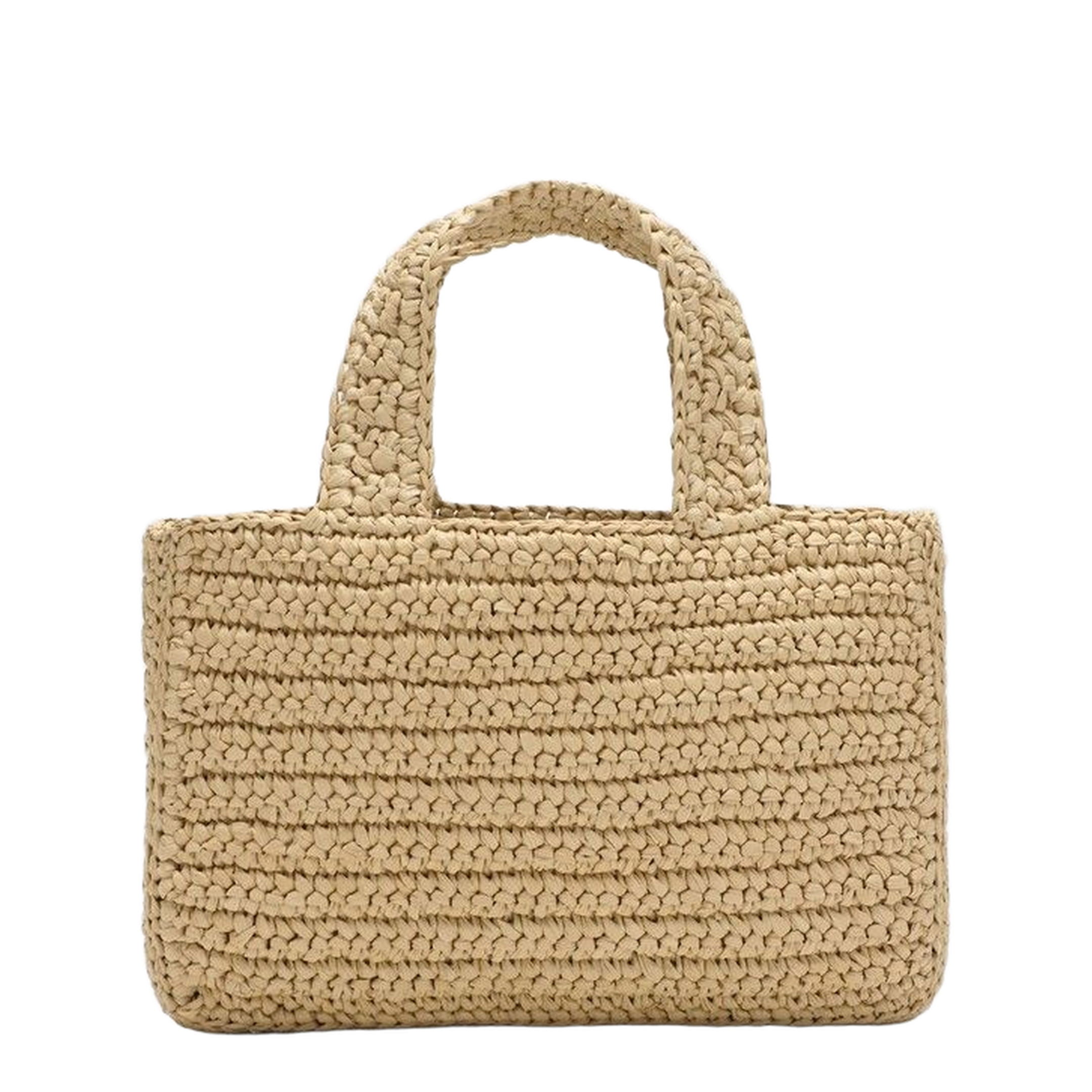Viva Superstar Small Raffia Shopper - Image 2