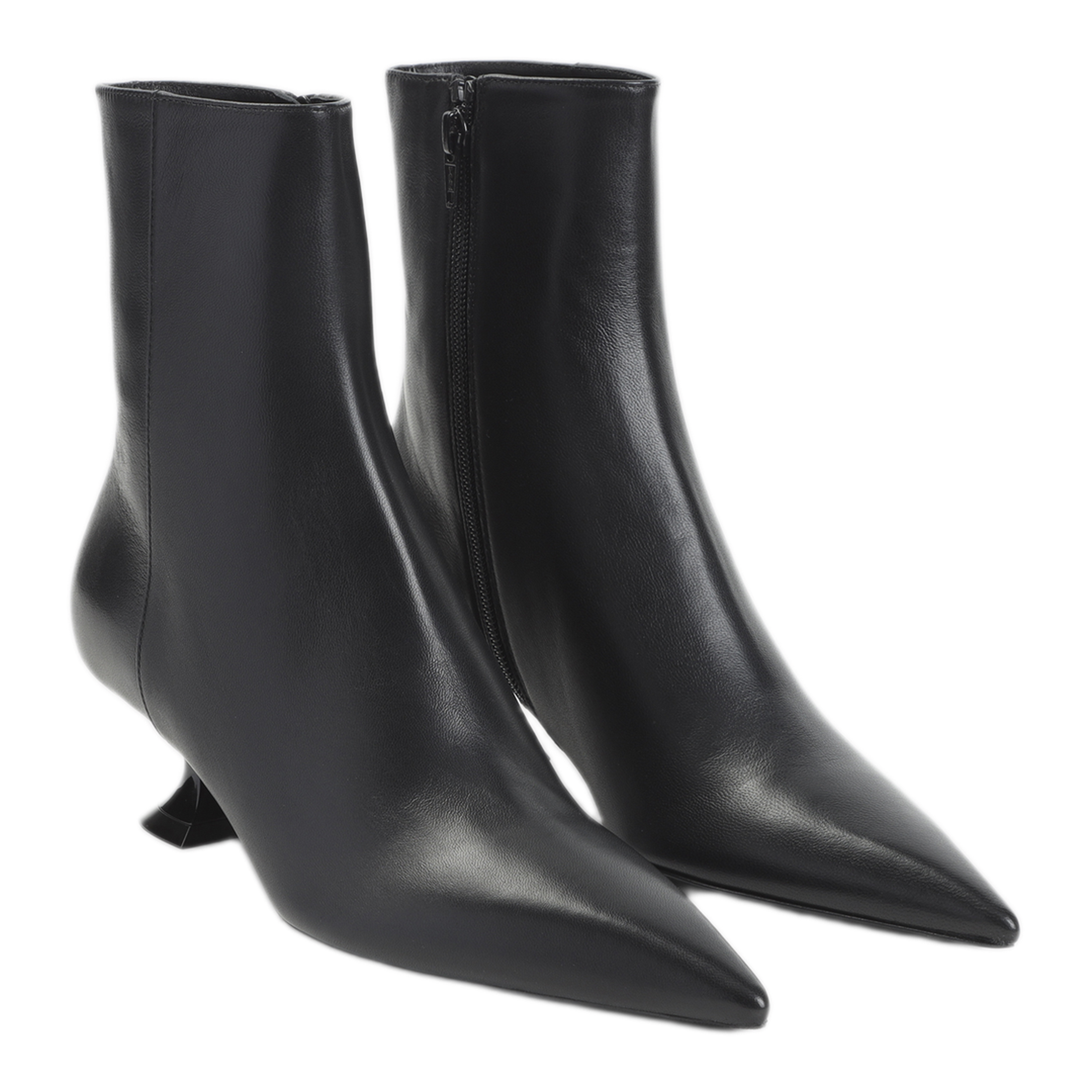 Kitten Heel 50 mm Ankle Boots - Image 5