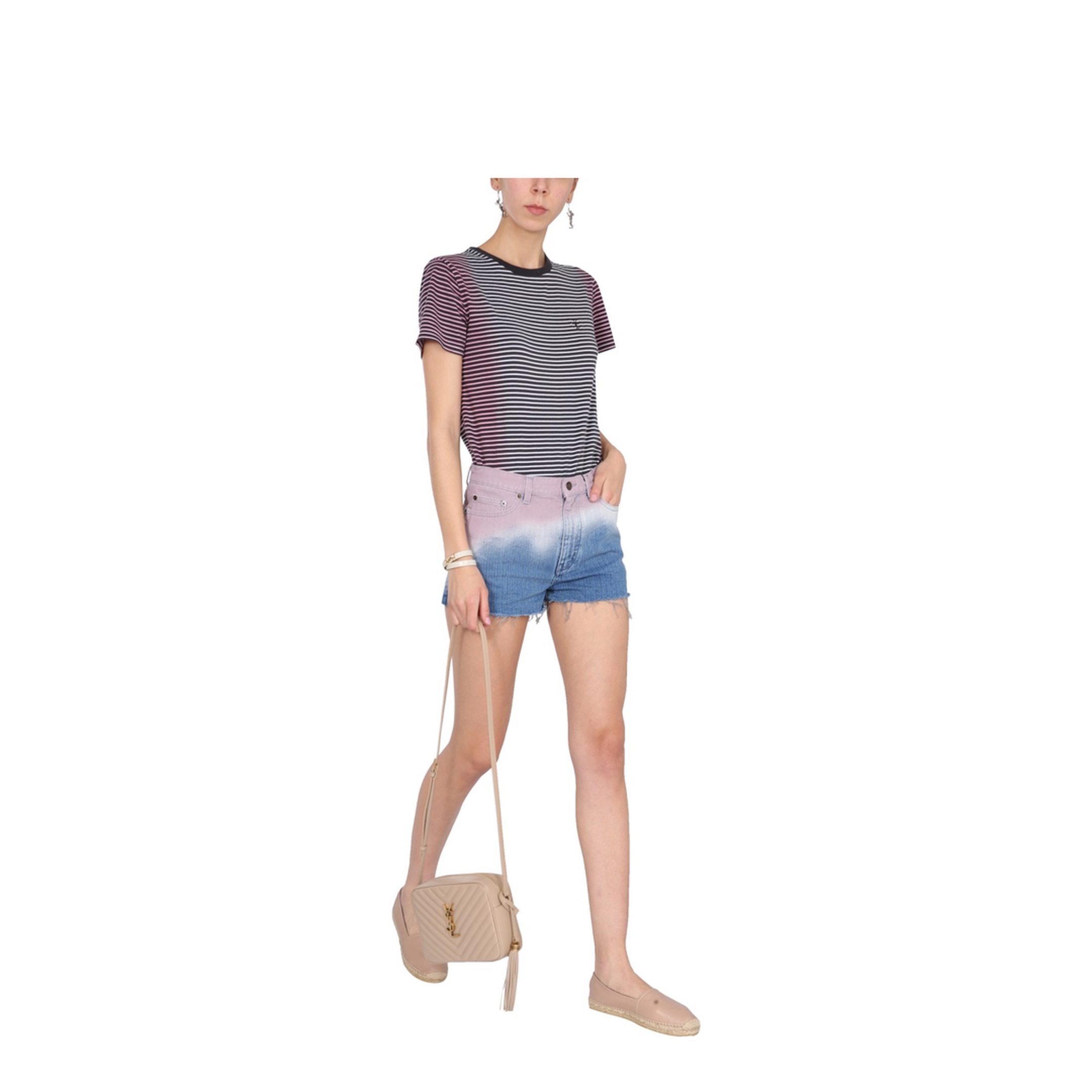 Multicolor Other Materials Shorts - Image 2