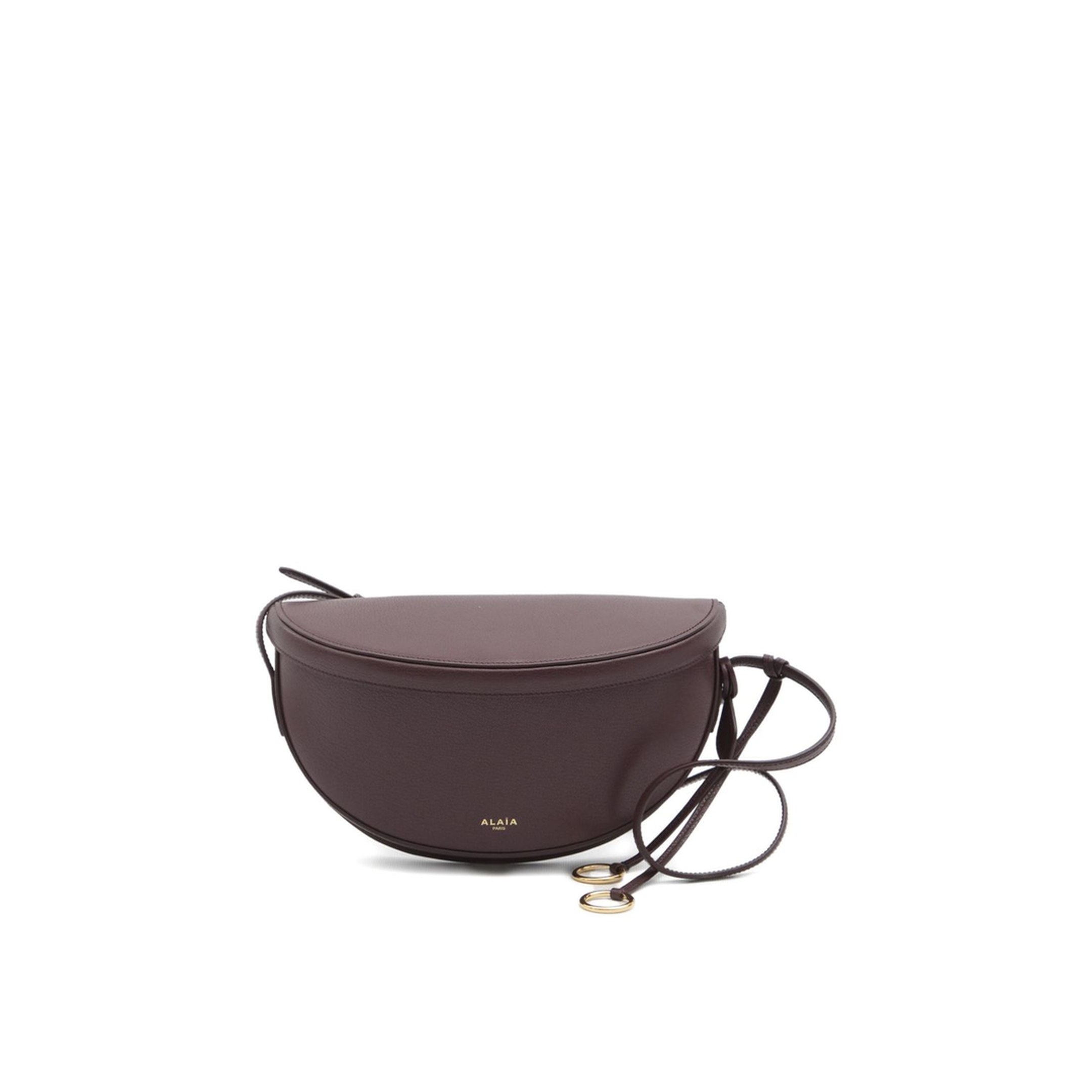 Hip East West Bag Medium Goatskin Shoulder Bag - Garnet Red - Image 1