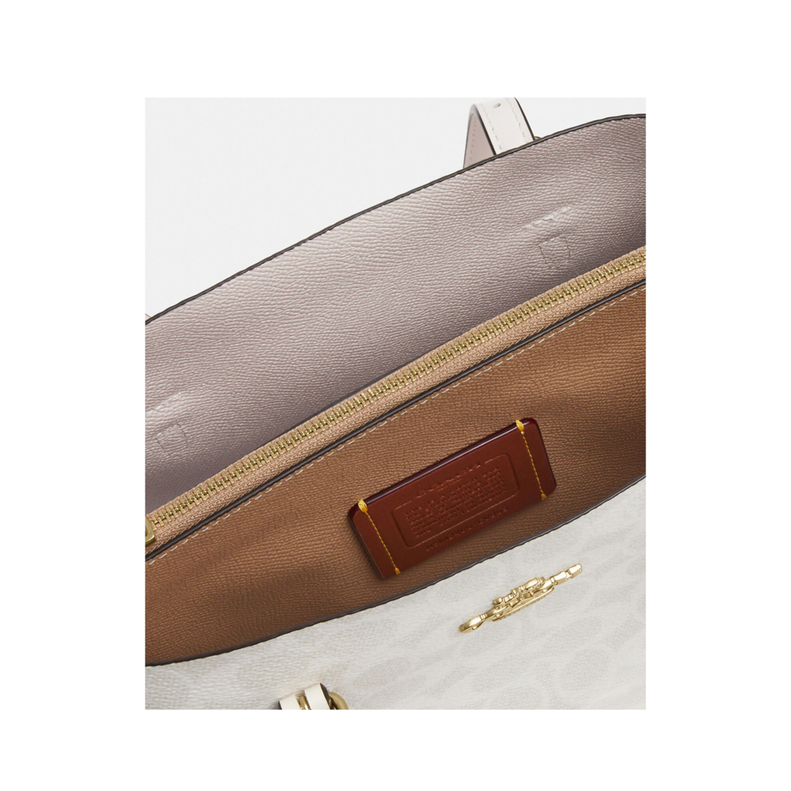 Mollie Tote Bag 25 in Signature White - Image 5