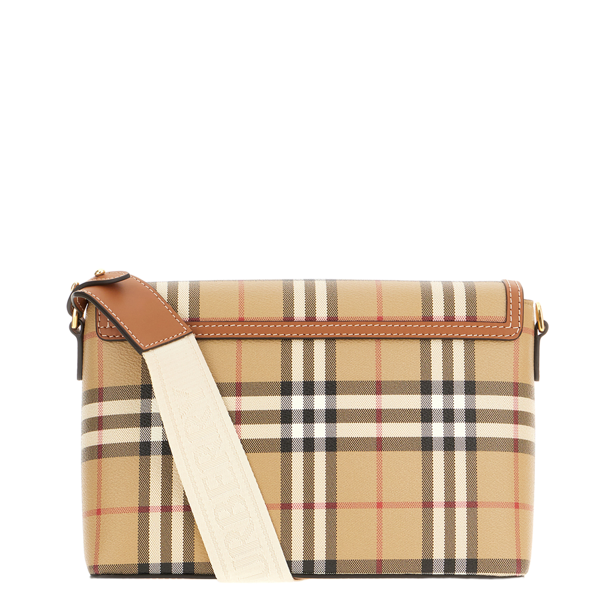 Medium Calf Leather Crossbody - Briar Brown - Image 1