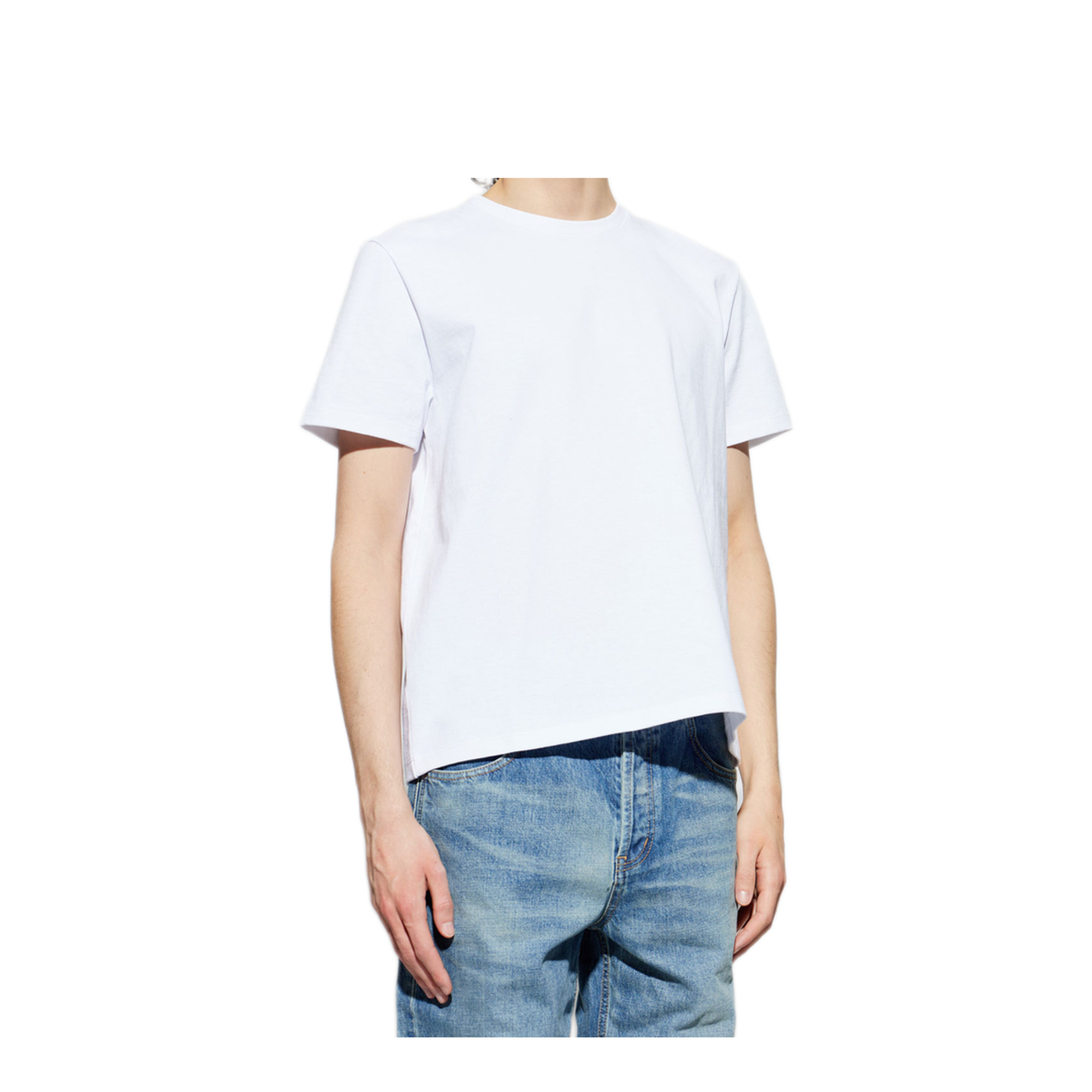 Crewneck Cotton T-Shirt - Image 7