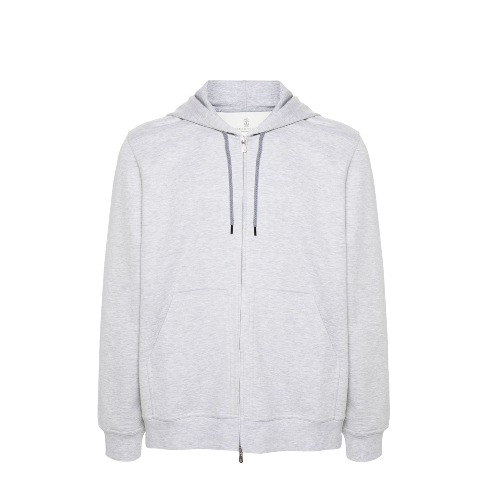 Double Cloth Sweatshirt in Pearl Grey - Image 1