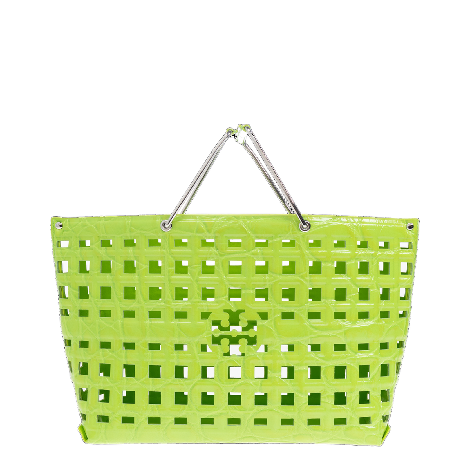 Le City Medium Raffia Basket - Natural/Camel - Image 1