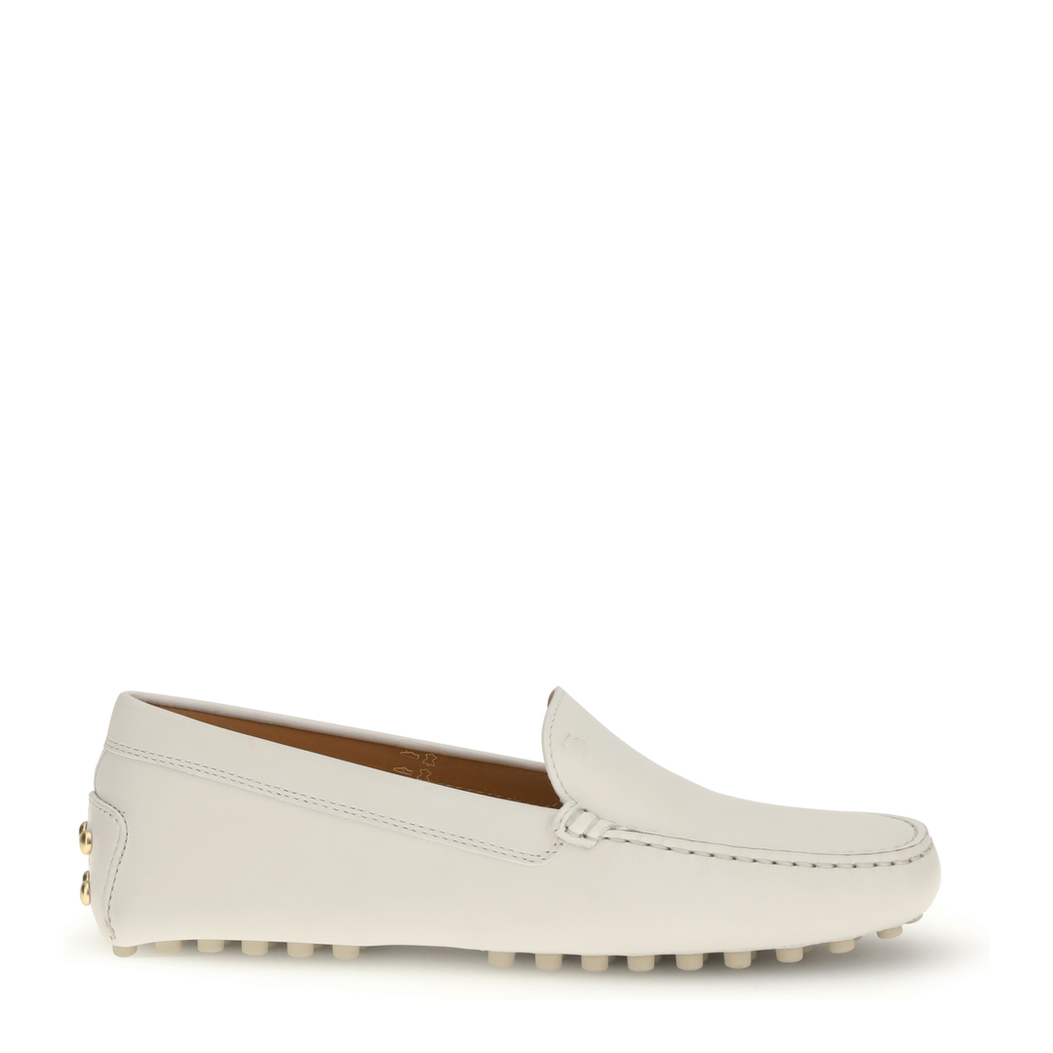 Leather Gommino Loafers - Image 1