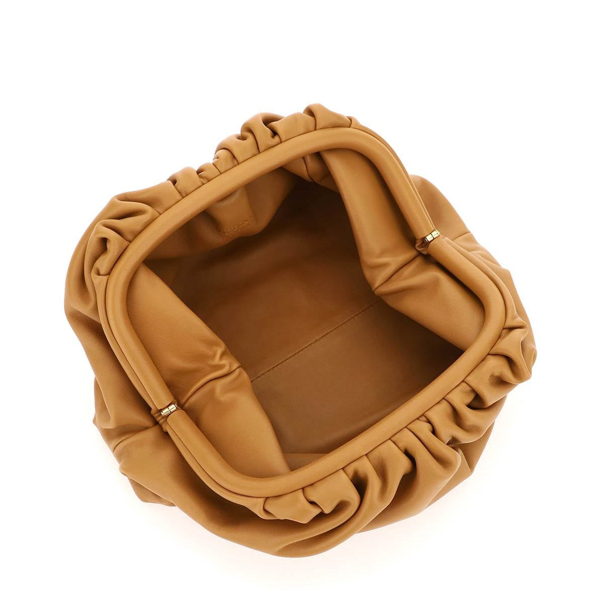 Calfskin Clutch - Almond - Image 2
