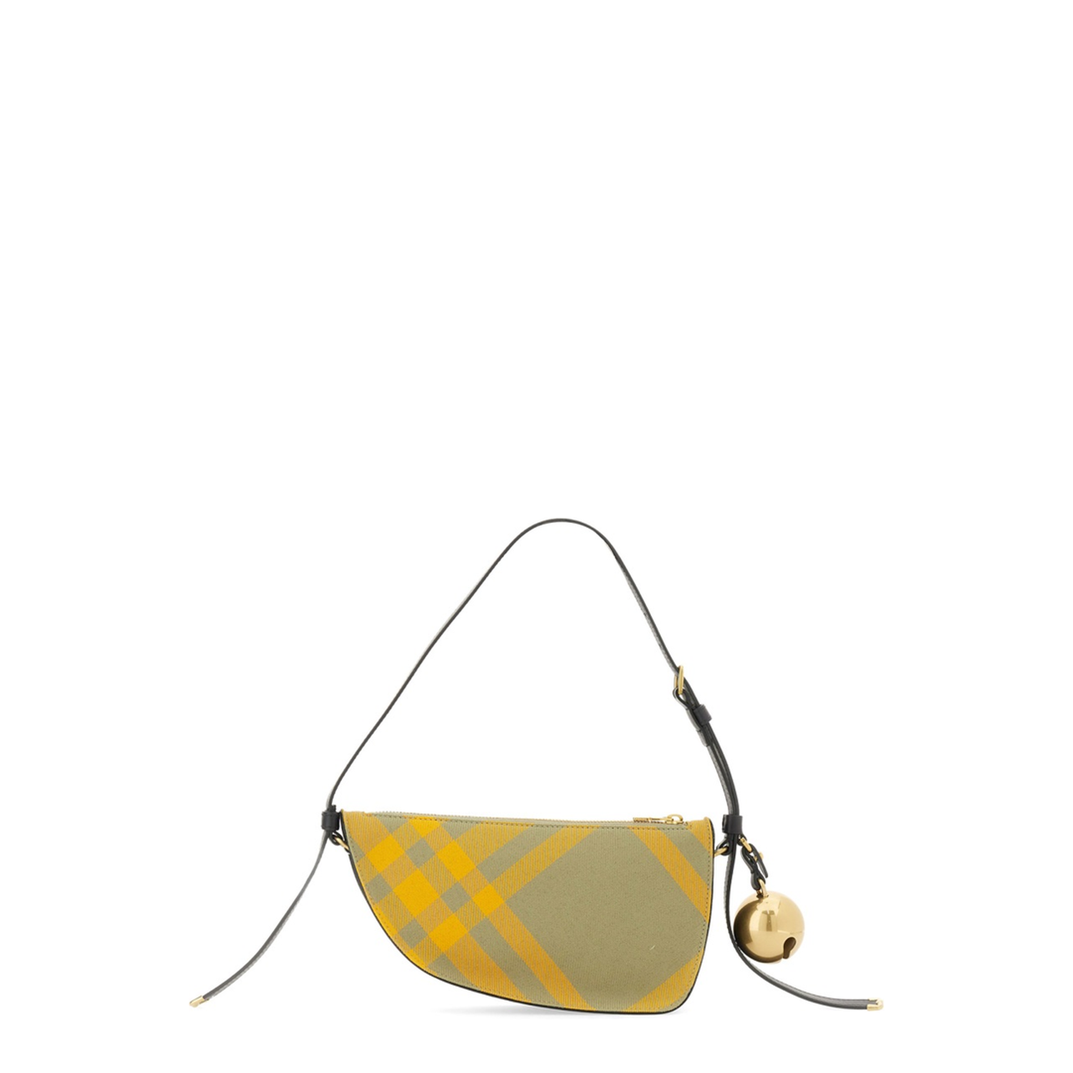 Mini Wool-Blend Shoulder Bag - Hunter IP Check - Image 2