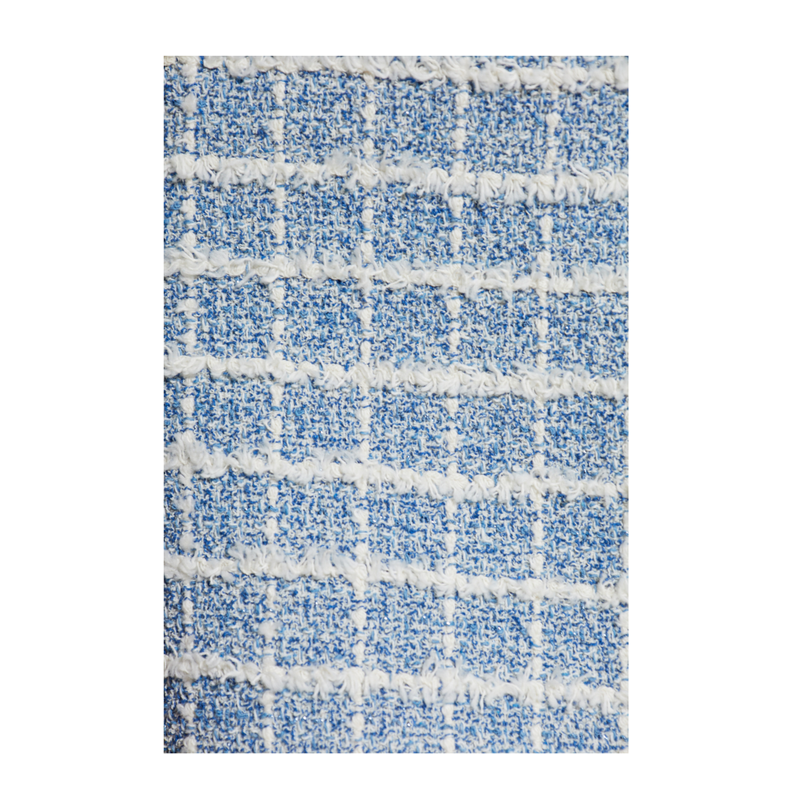 Tweed skirt with lurex thread - Image 5