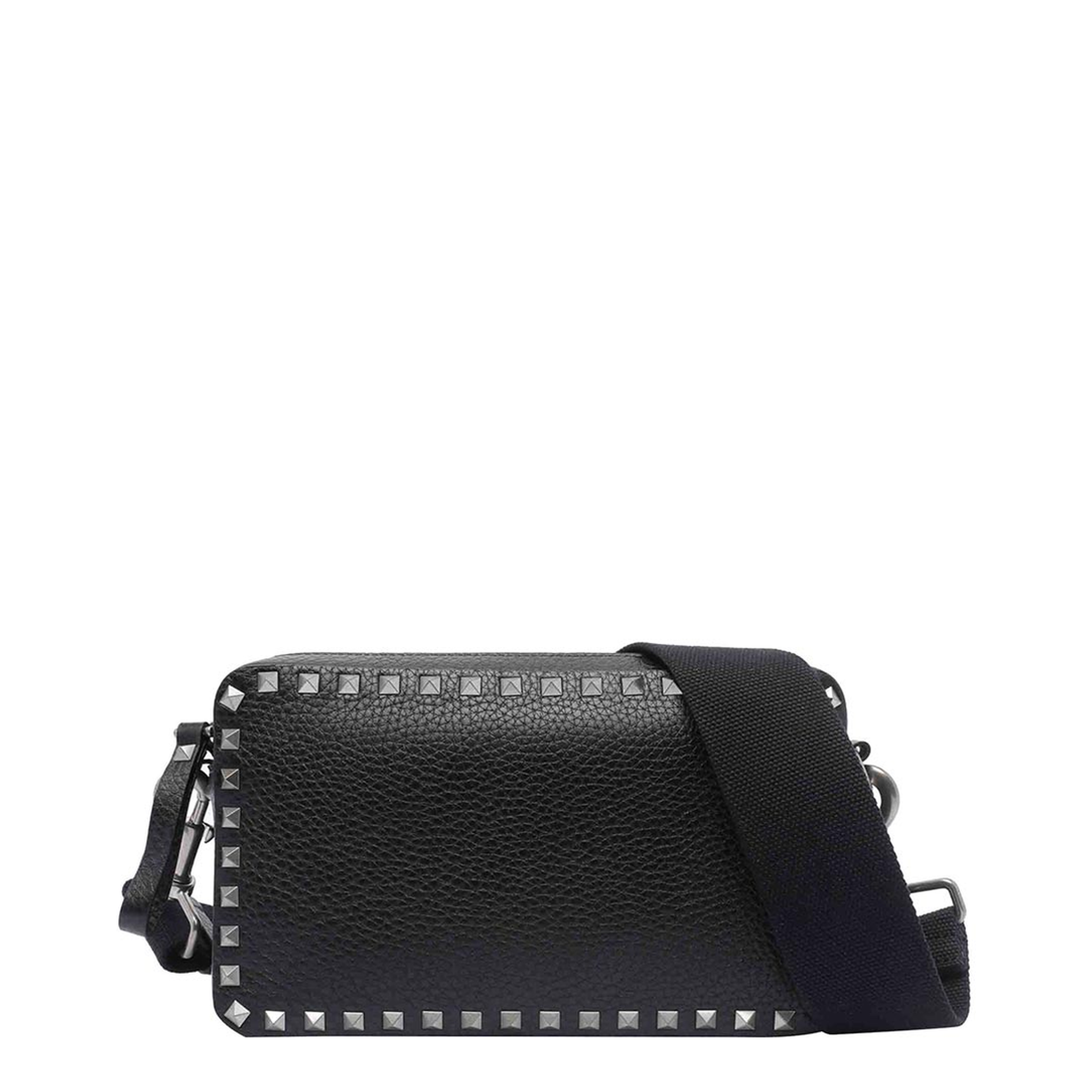 Rockstud Crossbody Bag - Black - Image 5