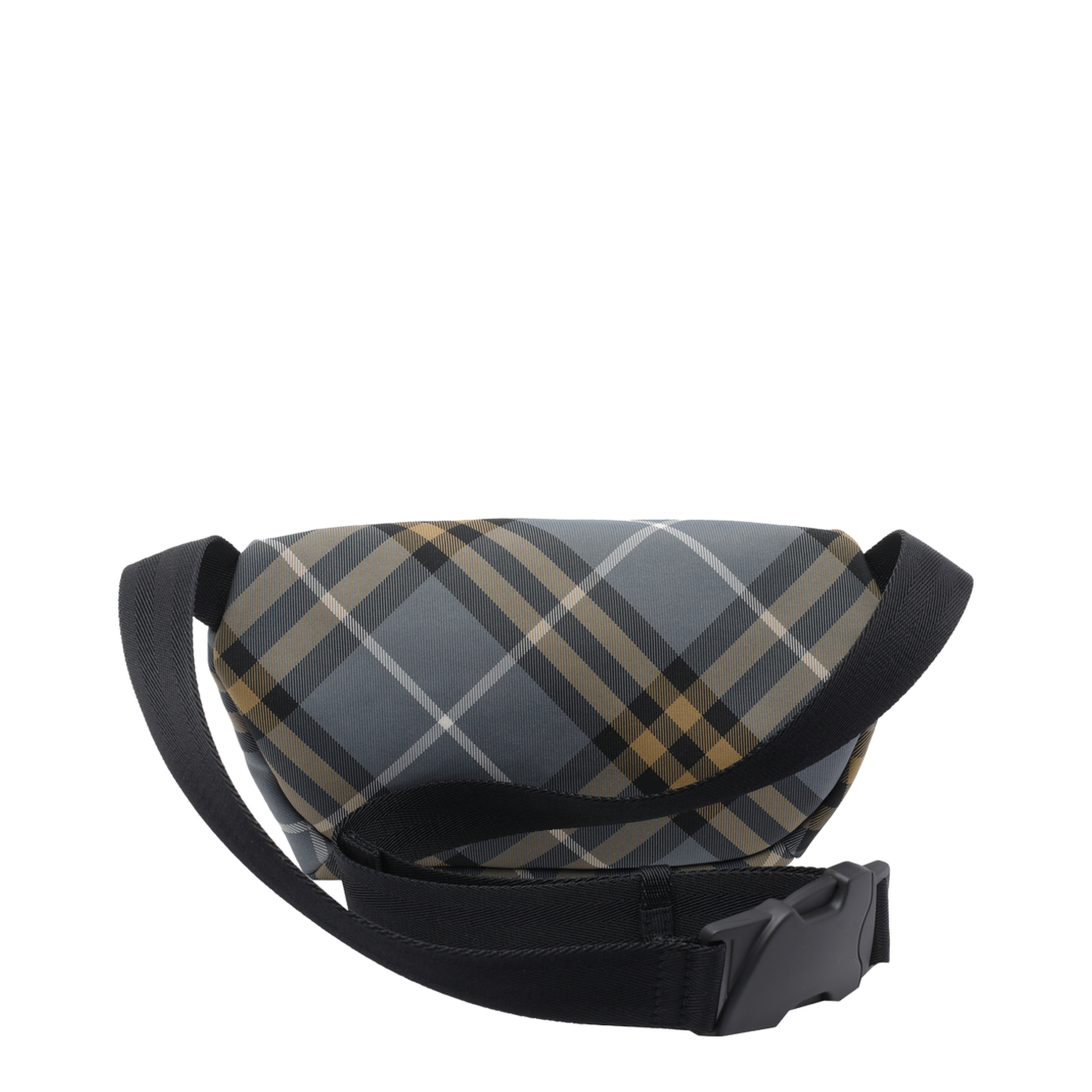 Small Check Belt Bag - Wave Blue - Image 3