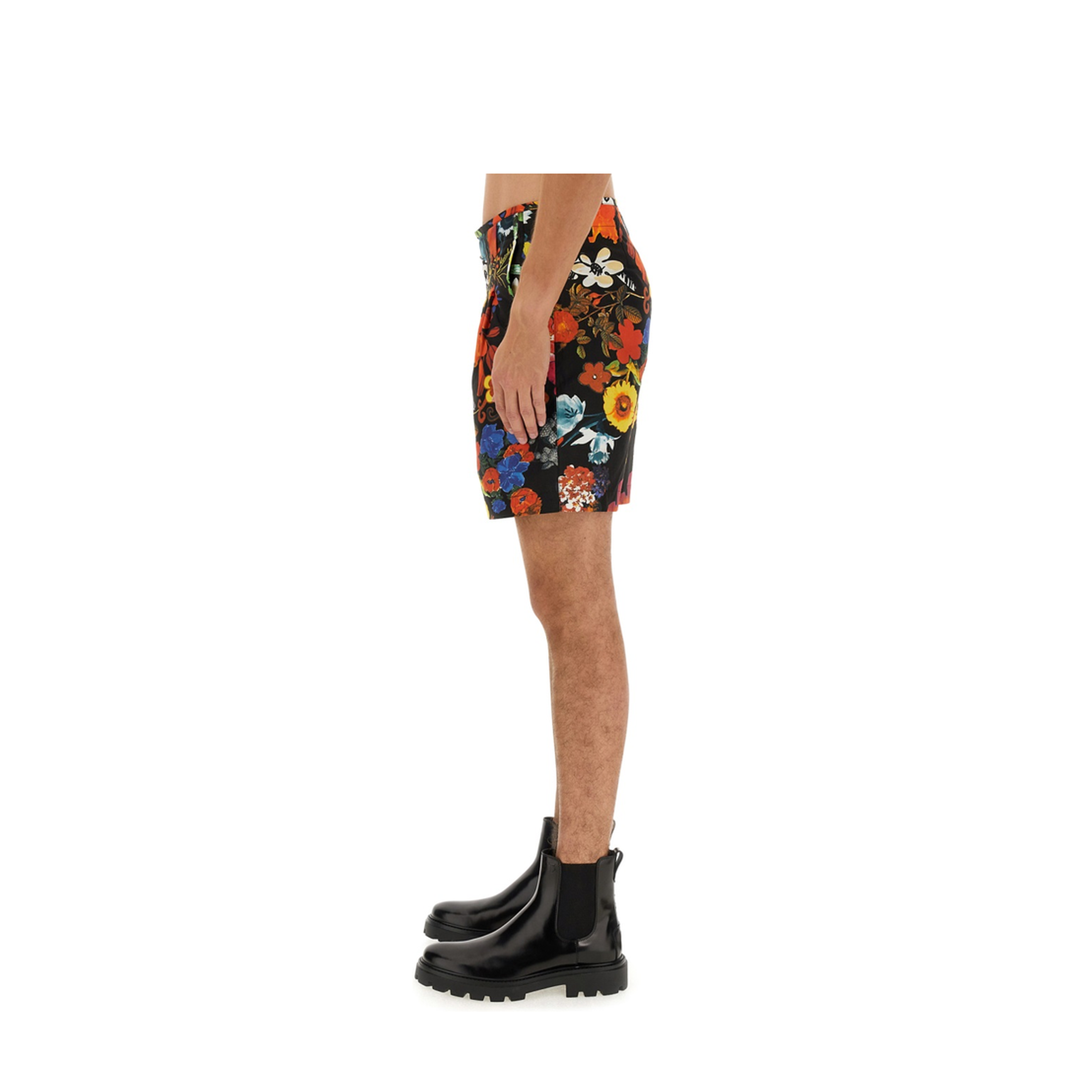 Bermuda with Floral Pattern - Image 3