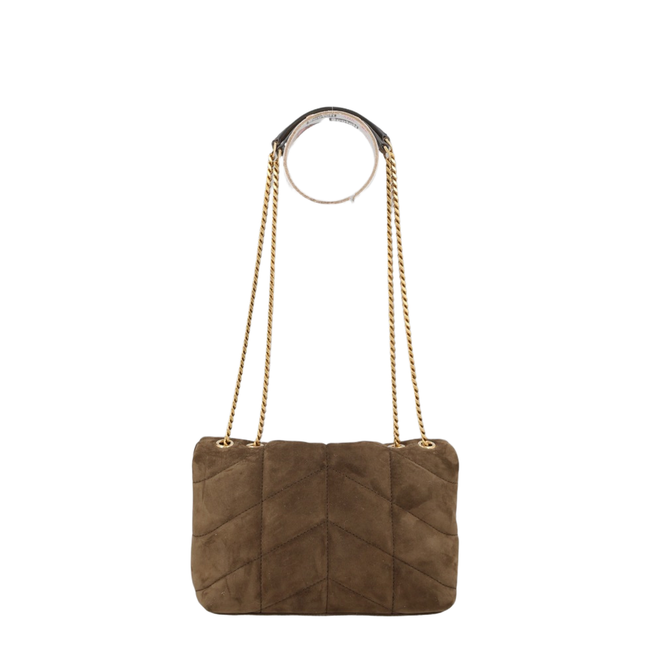 Toy Puffer Suede Shoulder Bag - Light Musk - Image 2