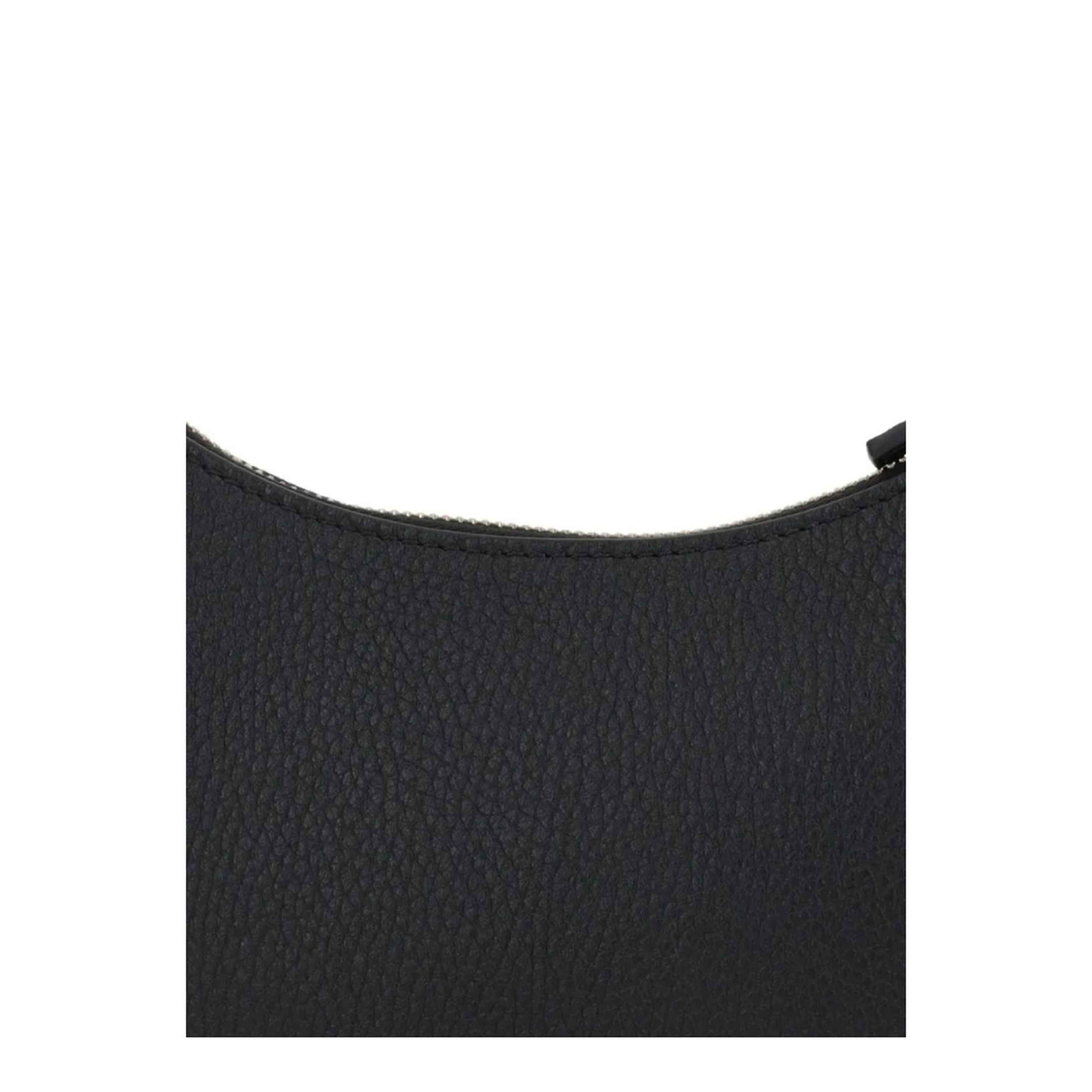 Rockstud Mini Grainy Calfskin Hobo Bag - Black - Image 4