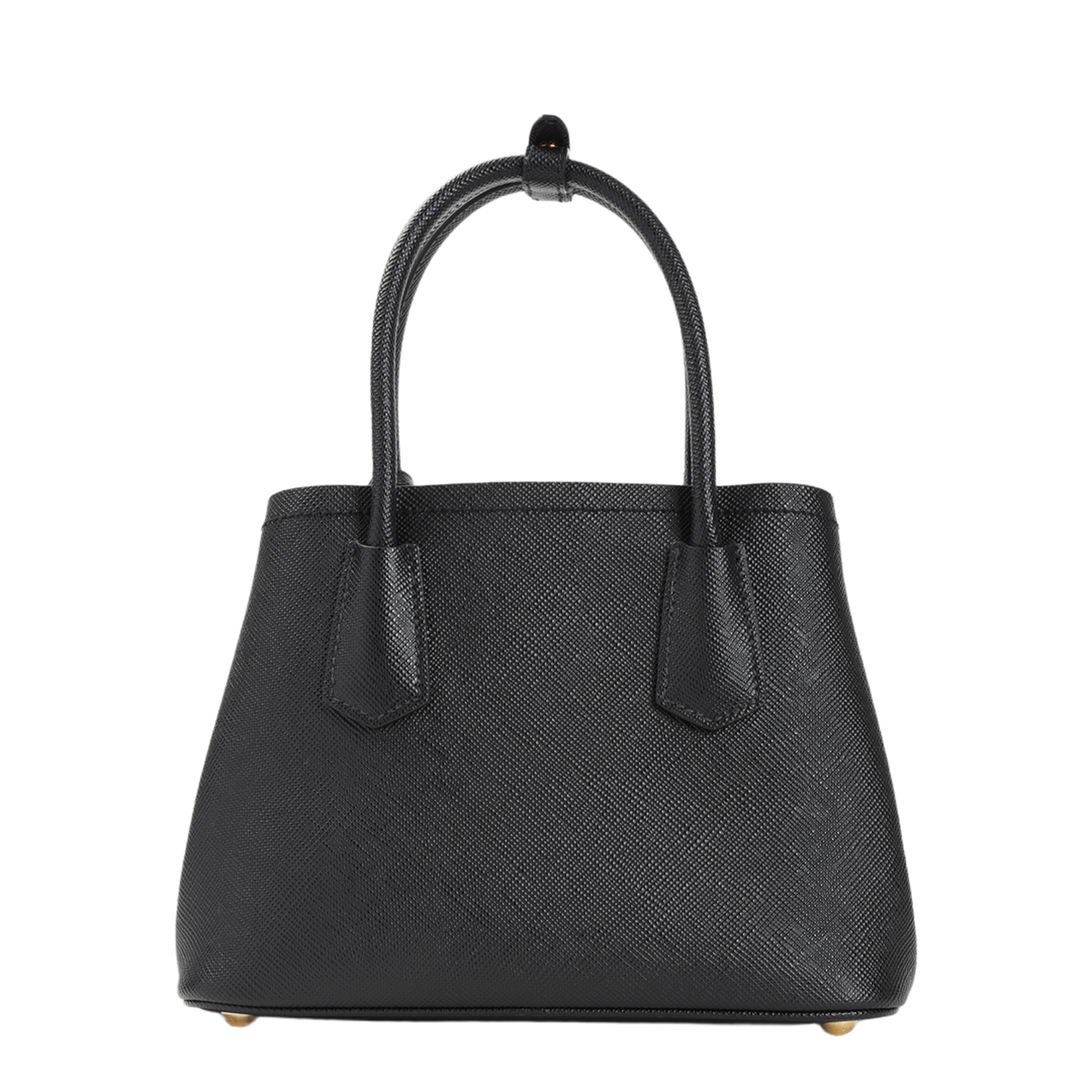 Black Leather Handbag - Image 4