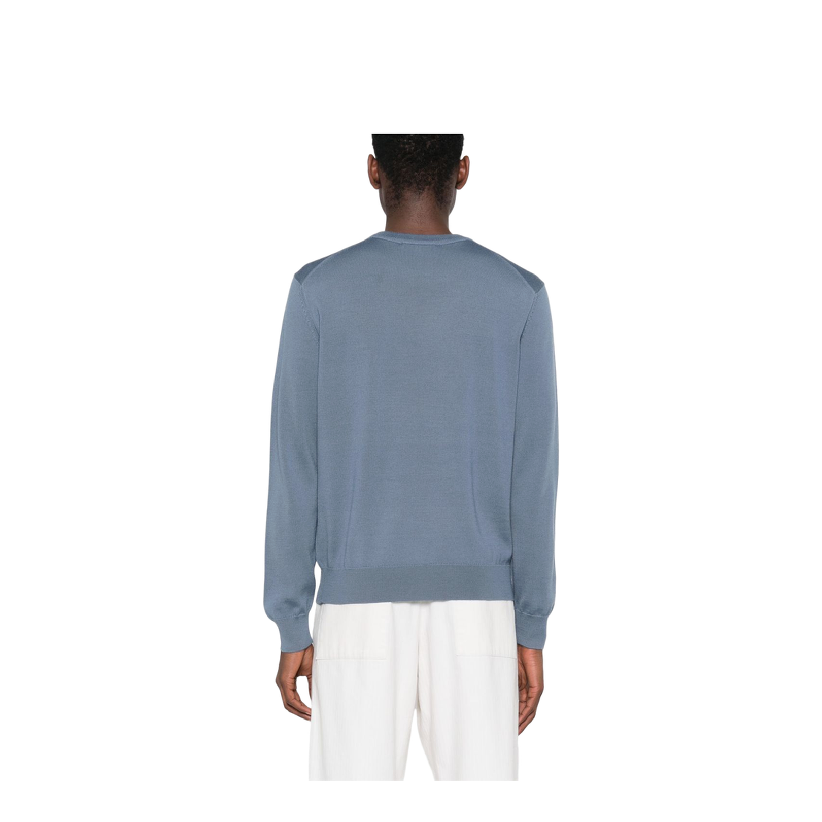 Bold Fox Head Knit - Breton Blue - Image 2