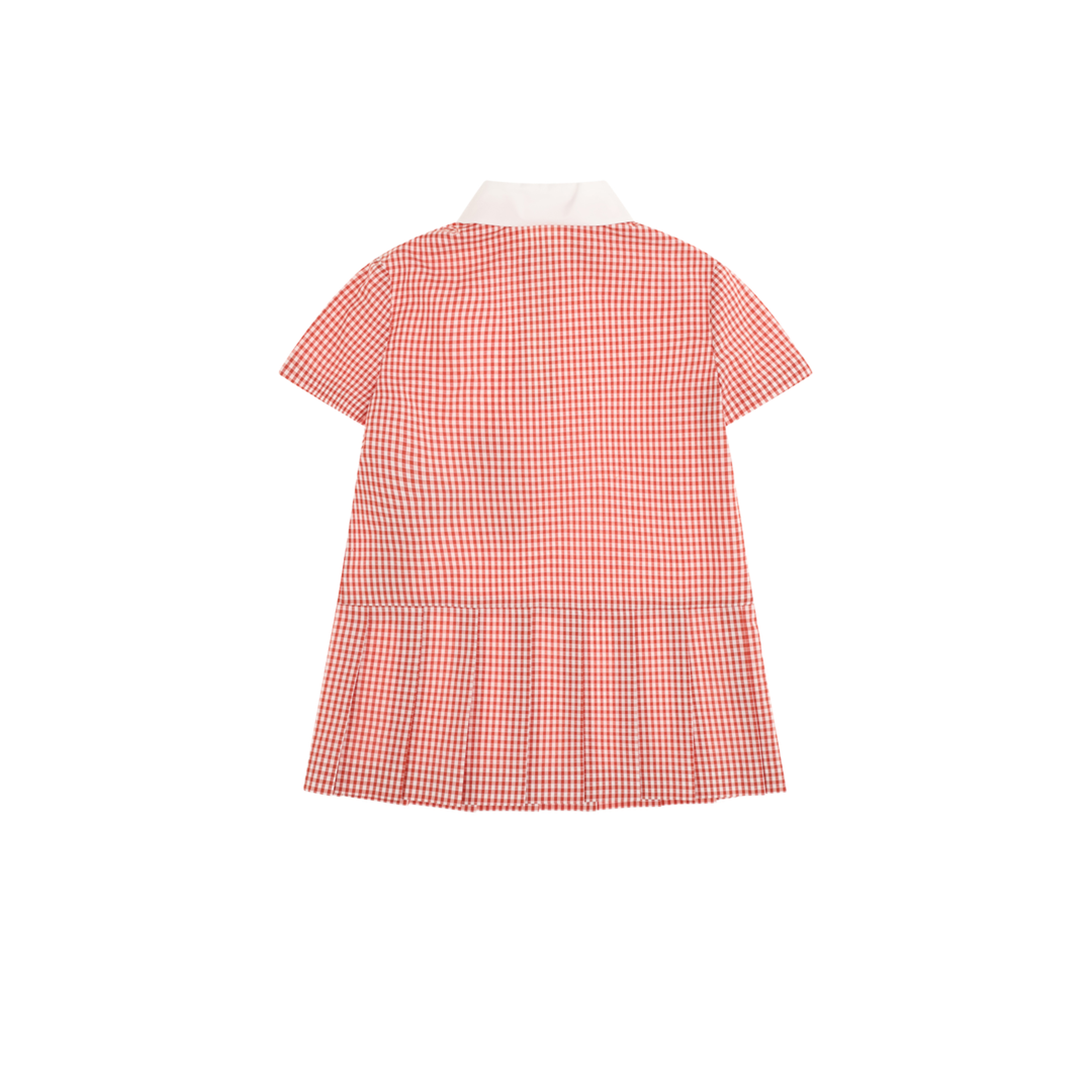 Checked Pattern Dress - Image 2