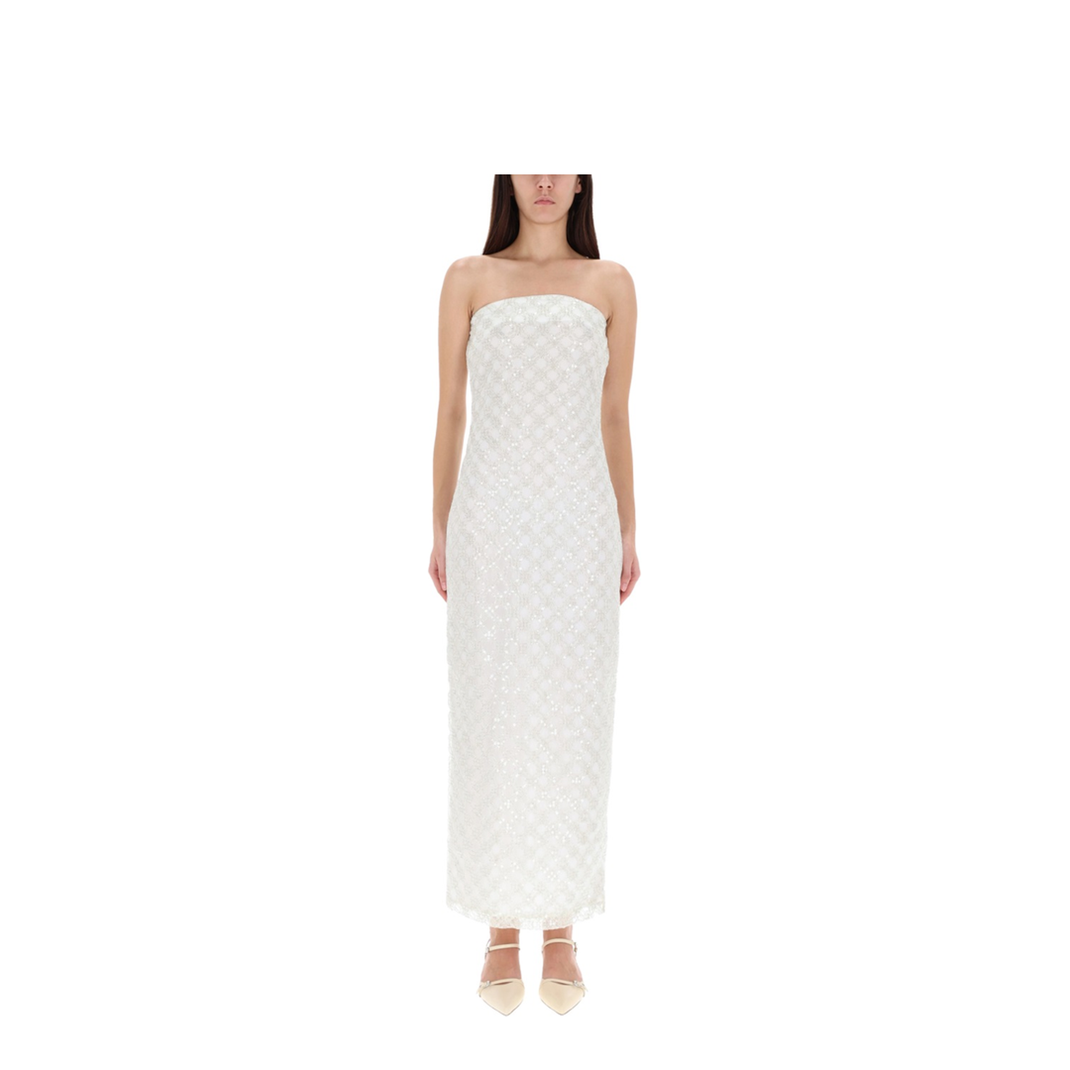 Long Dress with Beads - Image 1
