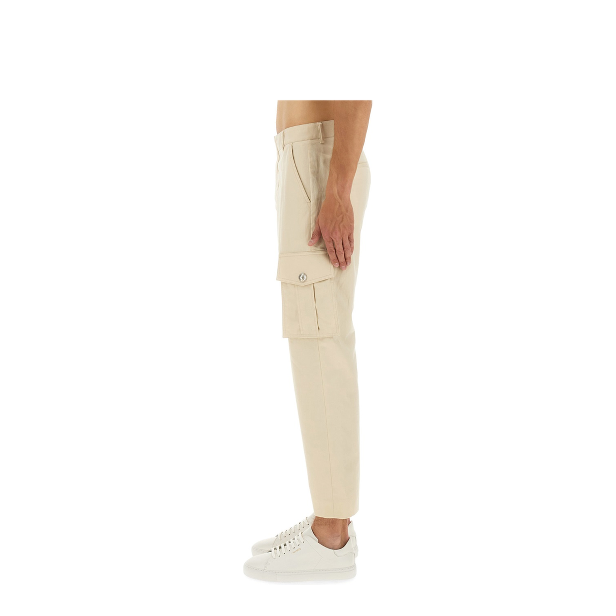 Cotton Cargo Pants - Image 4