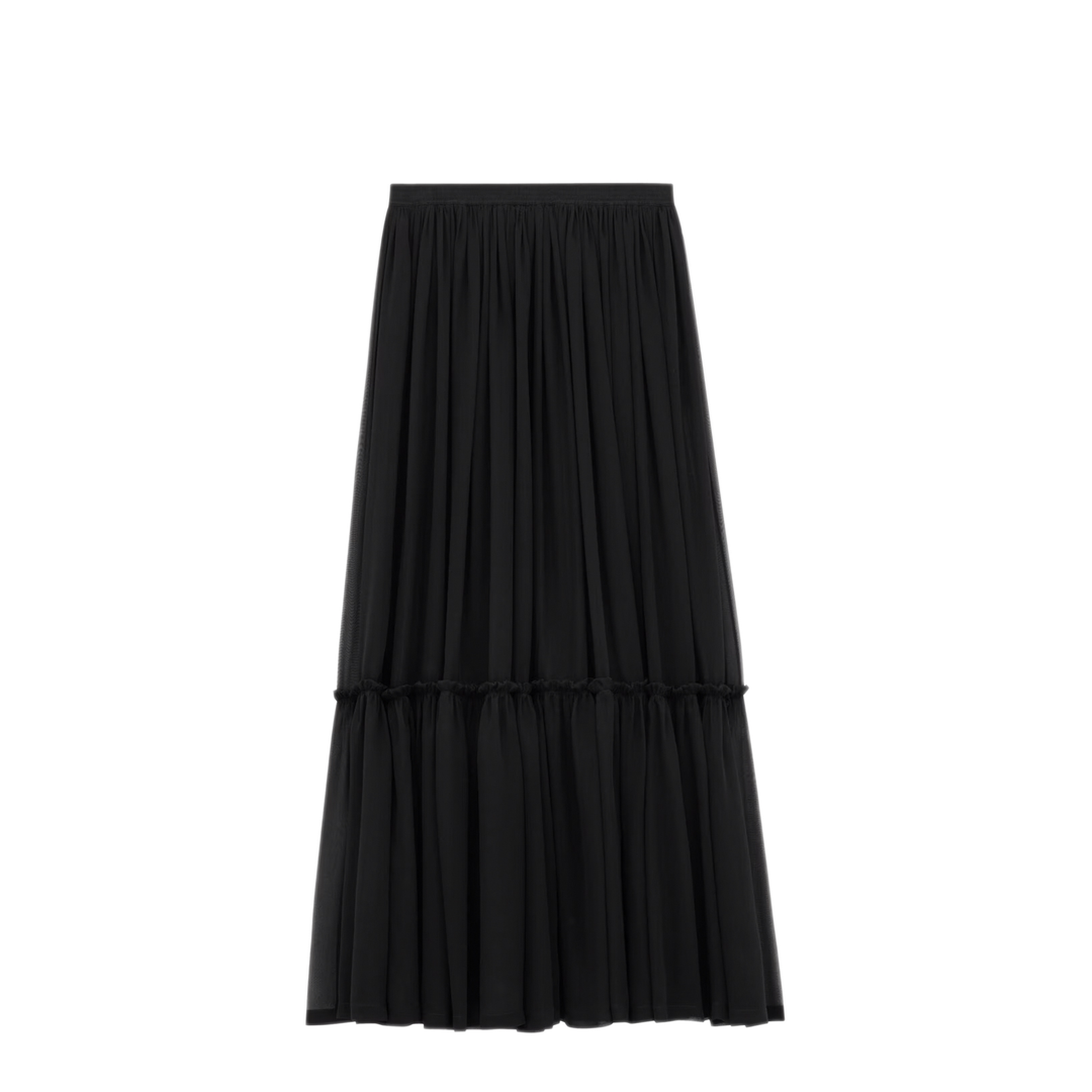 Skirt in Silk Crepe Muslin - Image 1