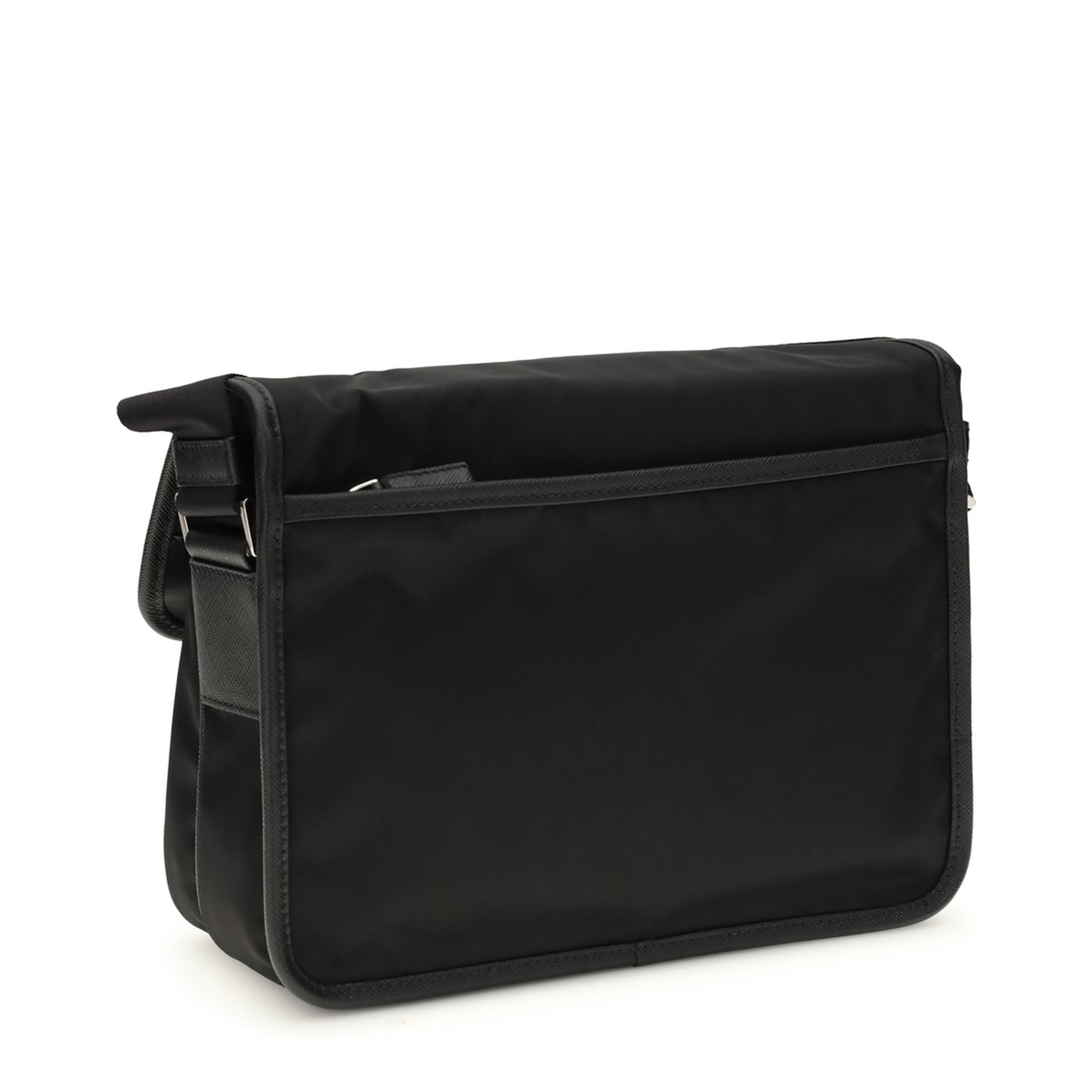 Re-Nylon and Saffiano Shoulder Bag - Image 3