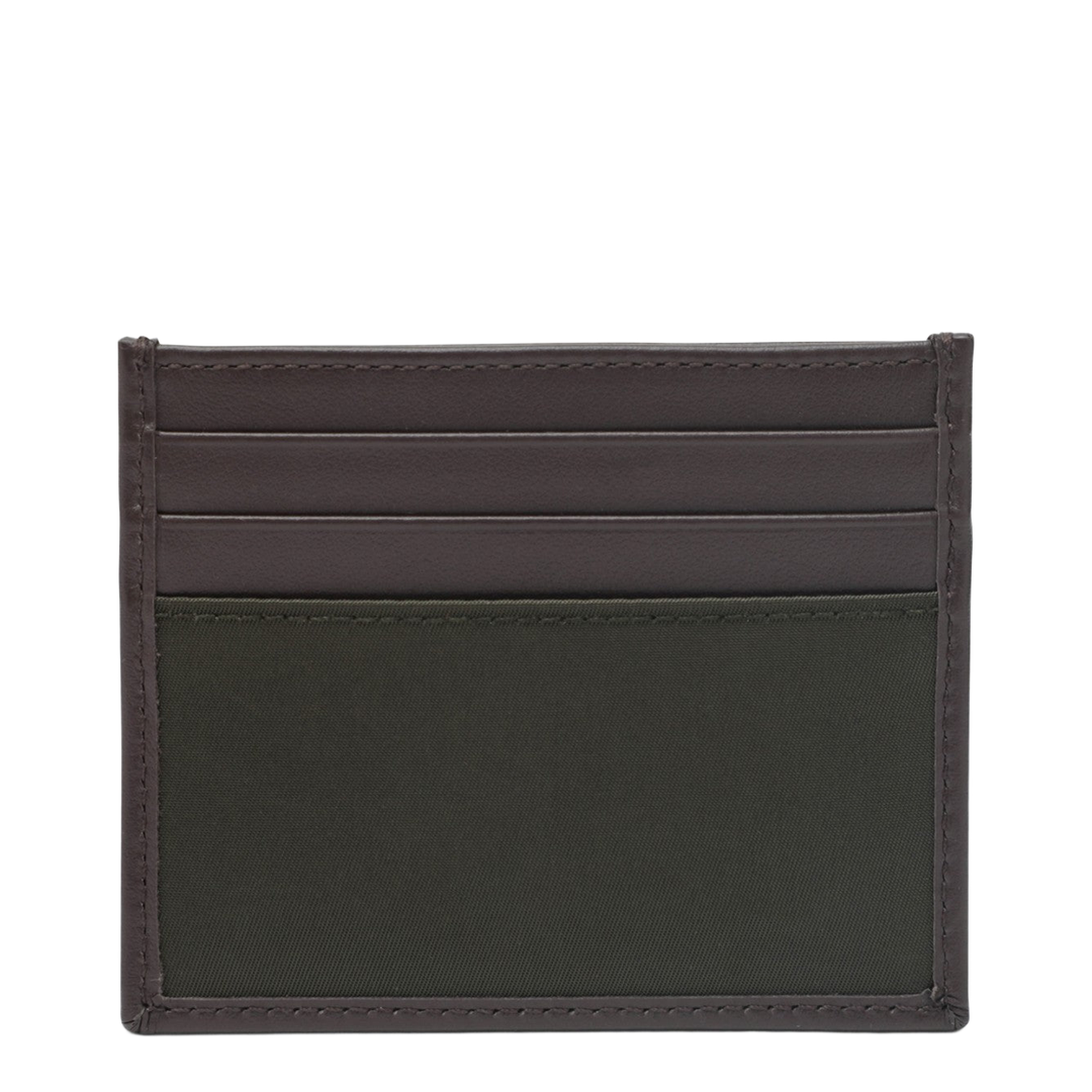 Speedrock Card Holder in Re-Nylon Camouflage and Leather - Image 2