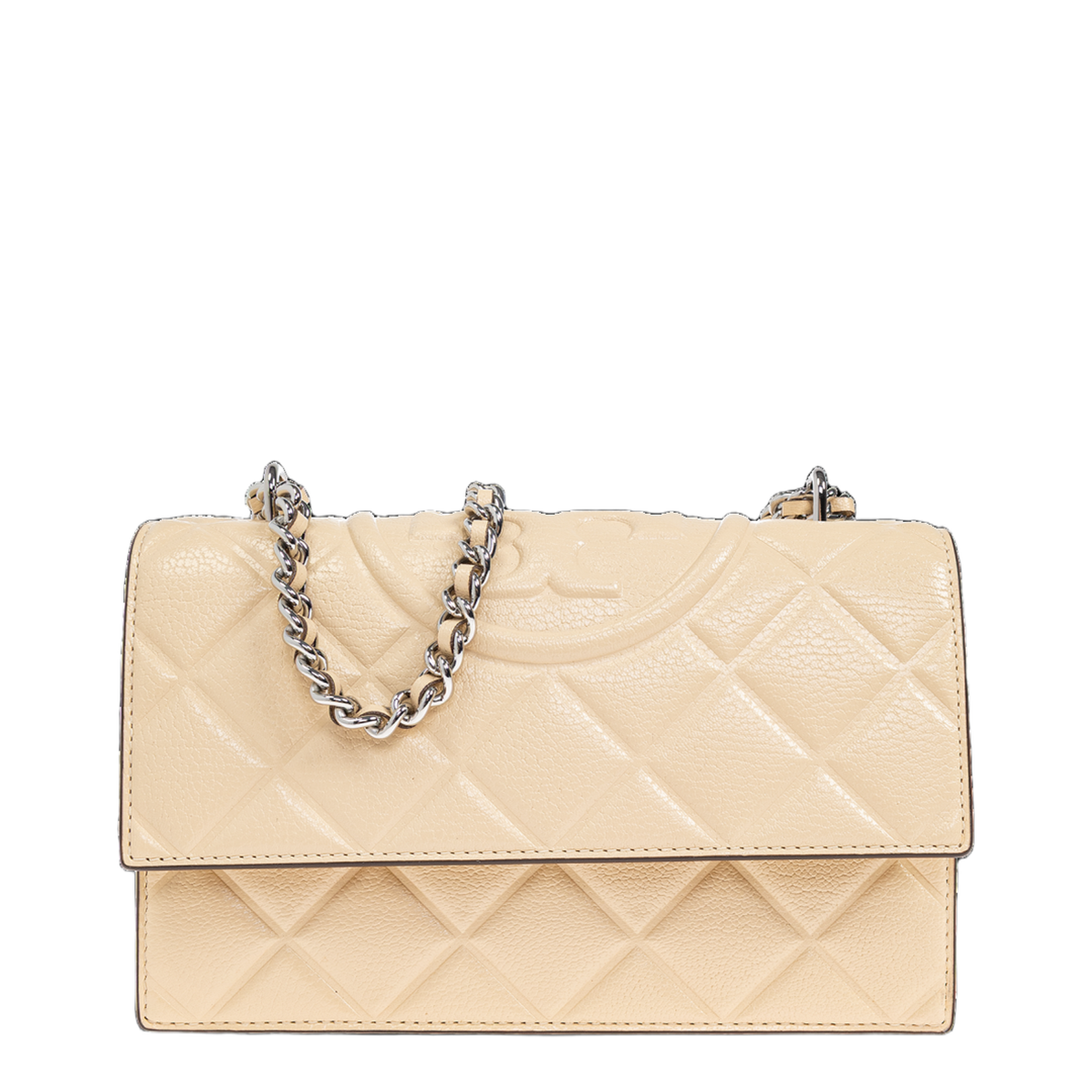 Fleming Small Shoulder Bag Beige - Image 1