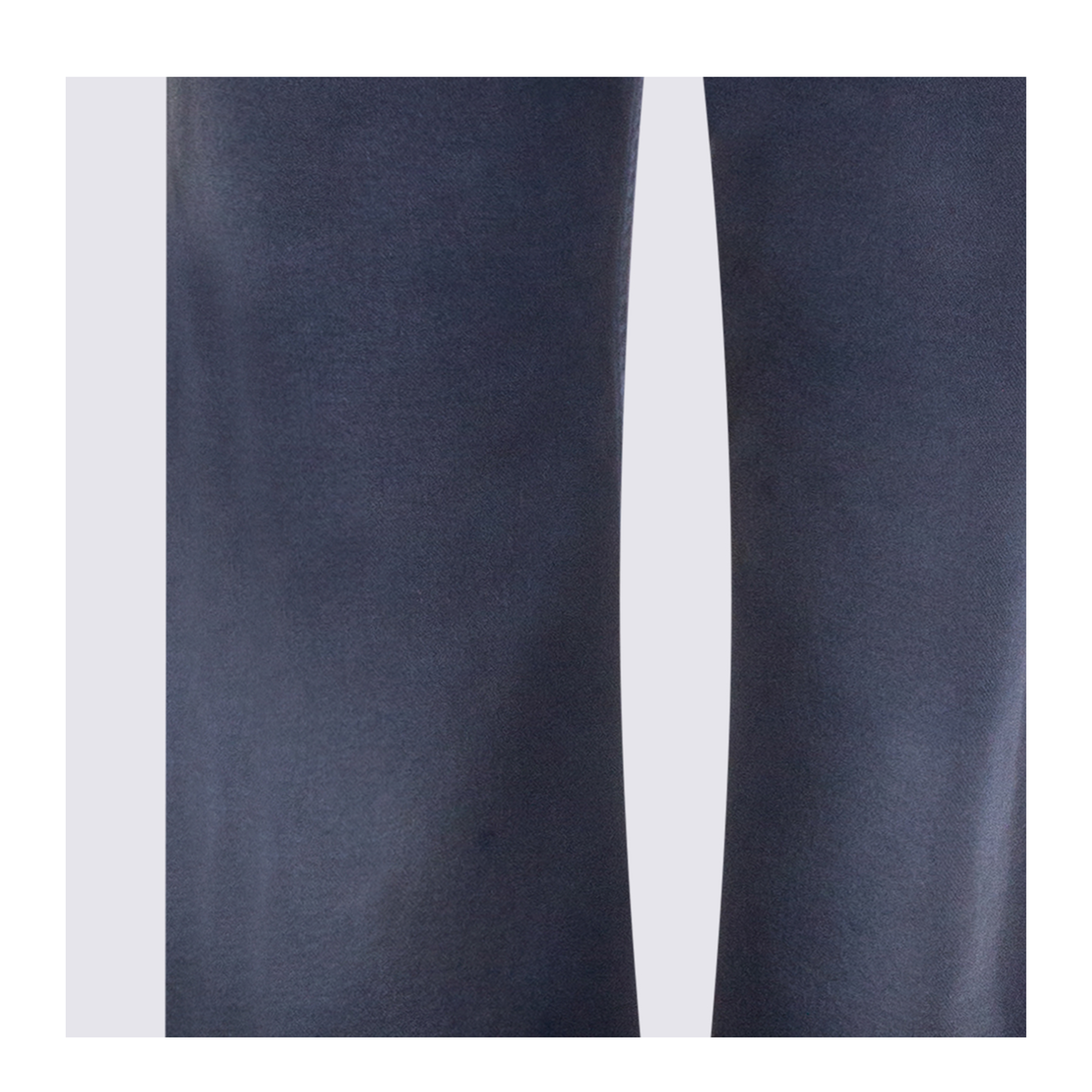 Curved Waist Pants in Navy/Dirty Dark - Image 8