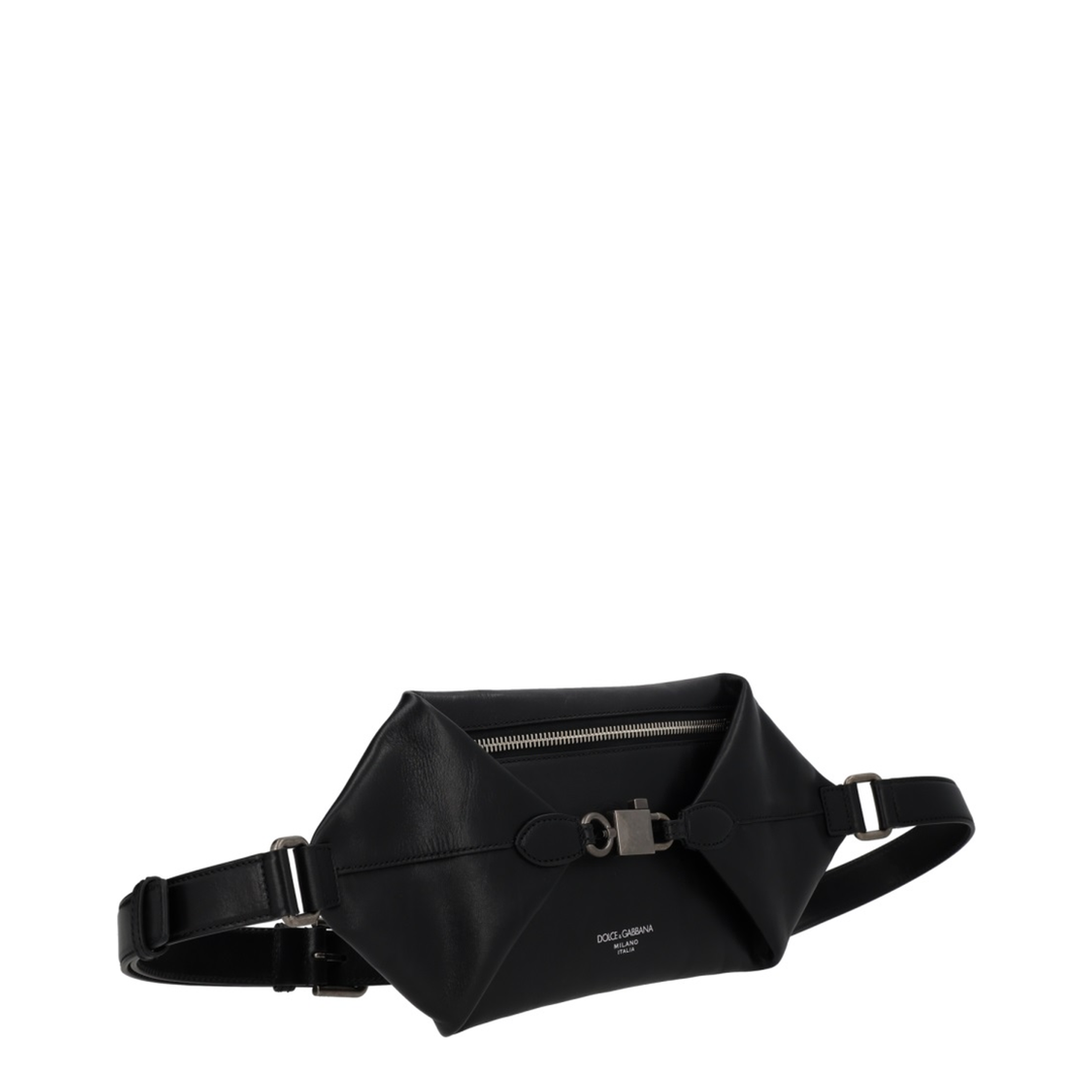 Lock Belt Bag in Tempesta Calfskin - Image 2