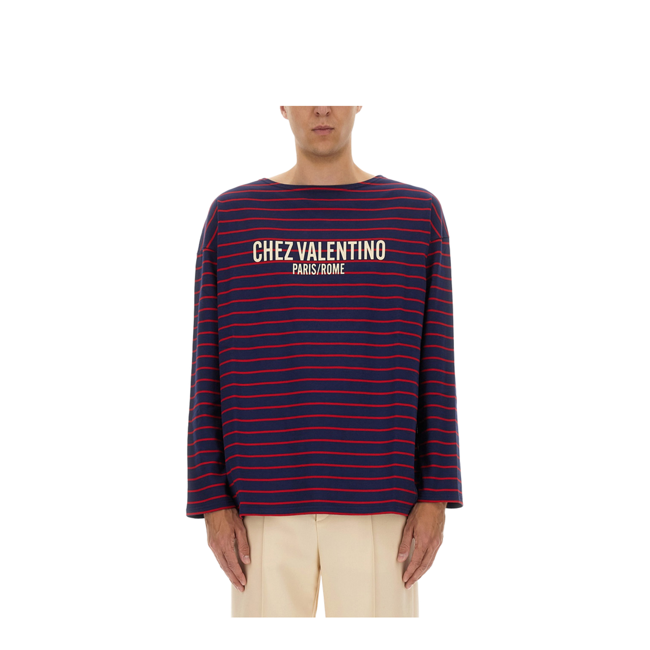 Long Sleeve T-Shirt with Print - Image 1