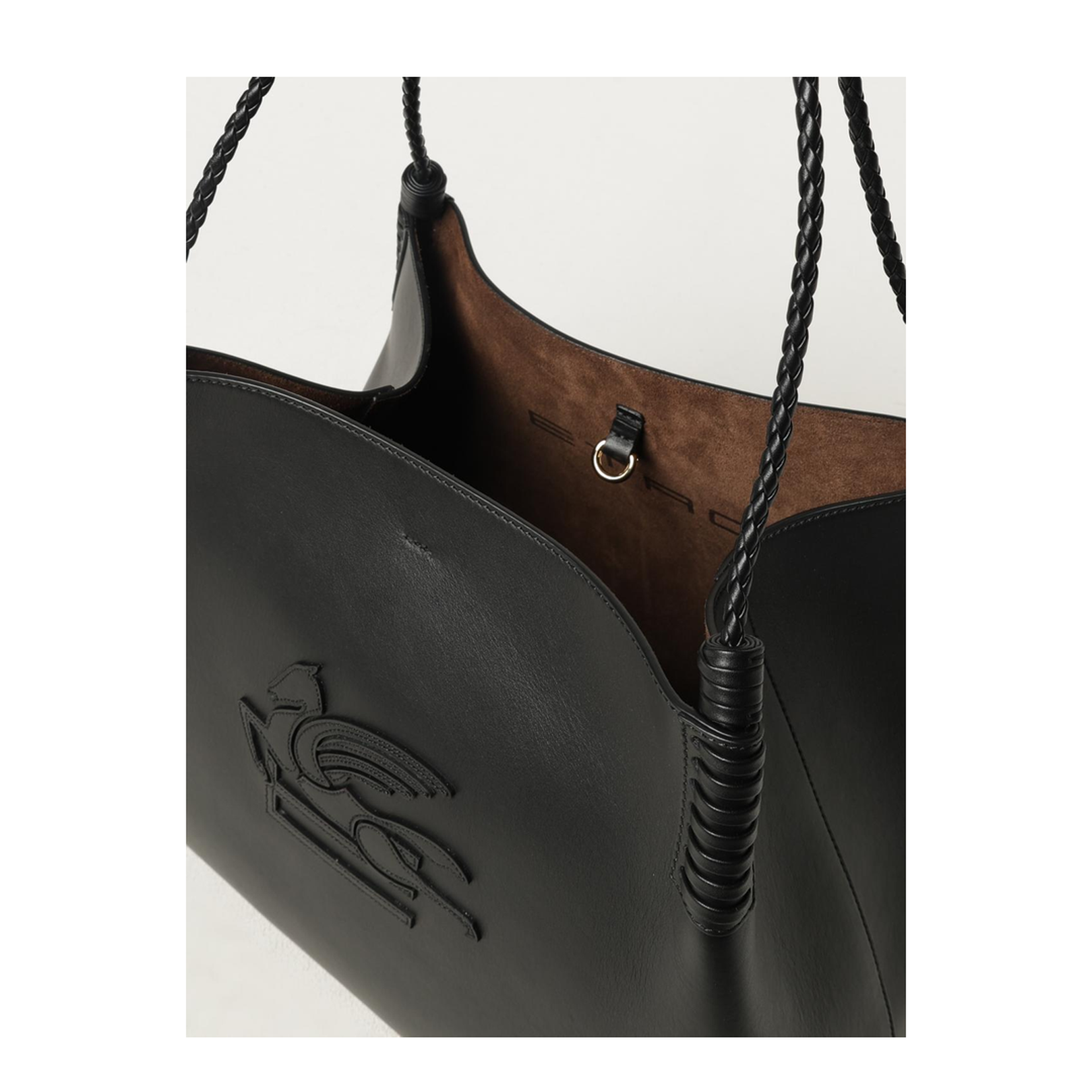 Libra Medium Calfskin Shoulder Bag - Black - Image 5