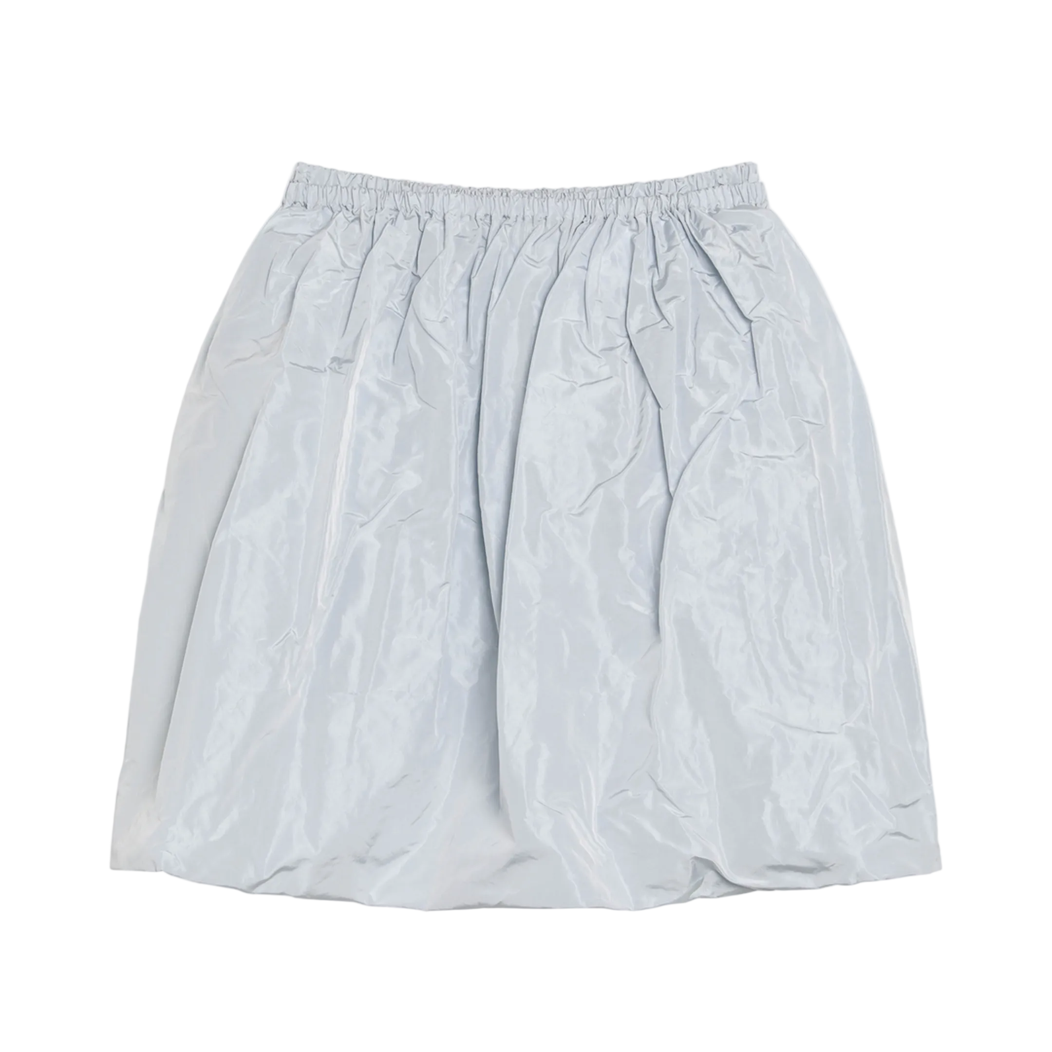 Light Grey Technical Taffeta Skirt - Image 2