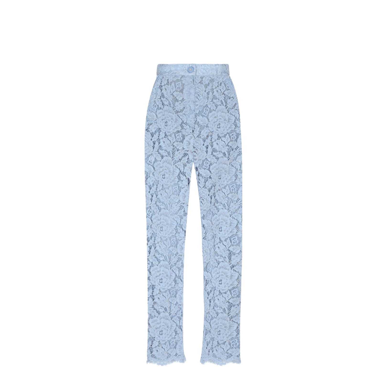 Tailored Floral Cordonetto Lace Pants - Image 1