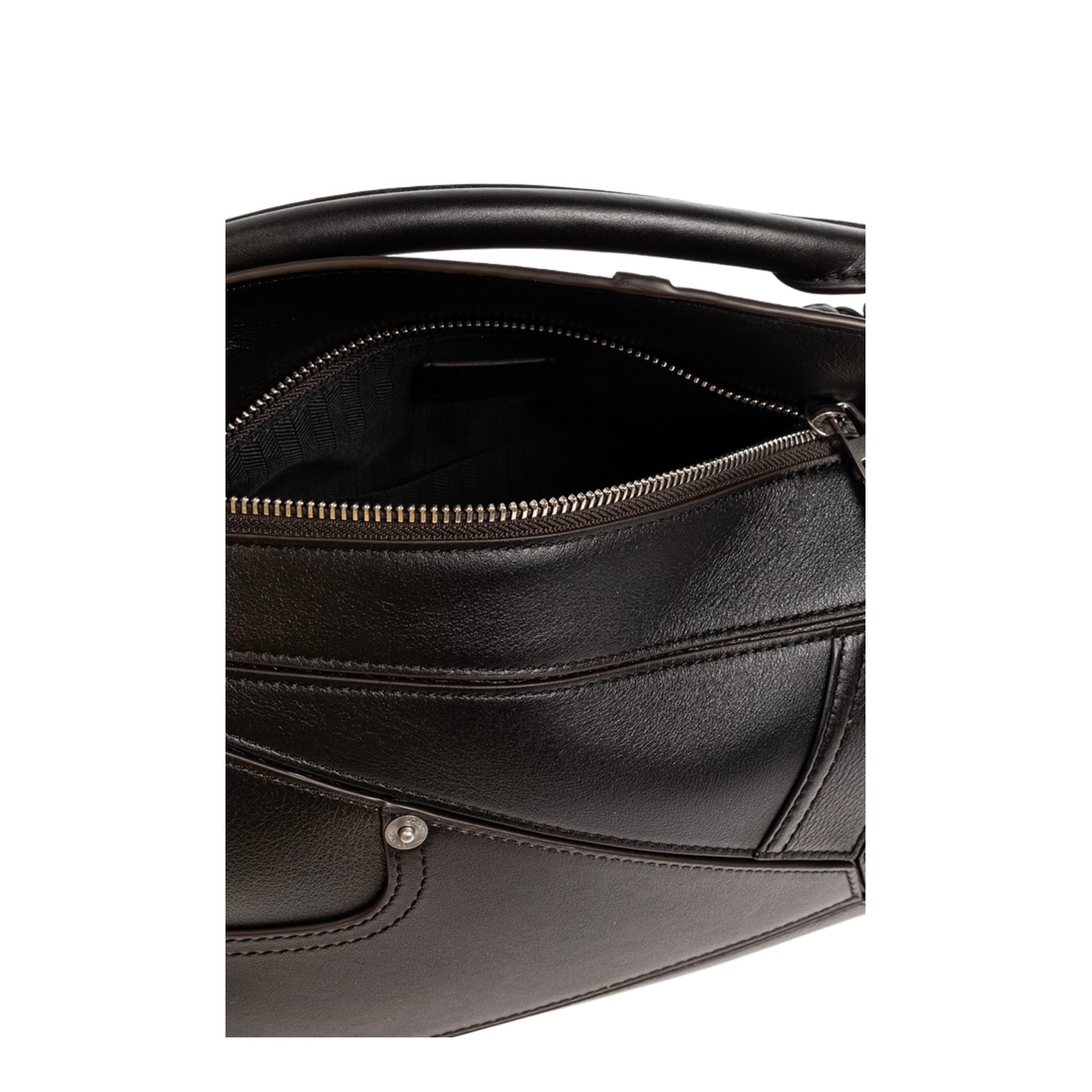 Puzzle Small Calfskin Crossbody Bag - Vintage Brown - Image 4