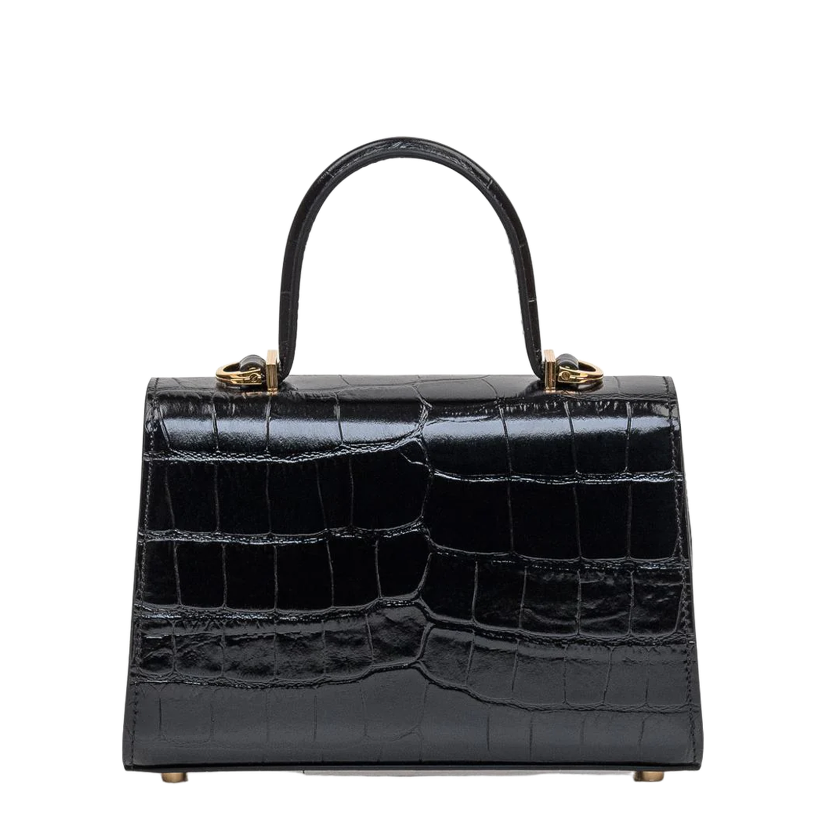 Medusa 95 Small Shoulder Bag Black - Image 4