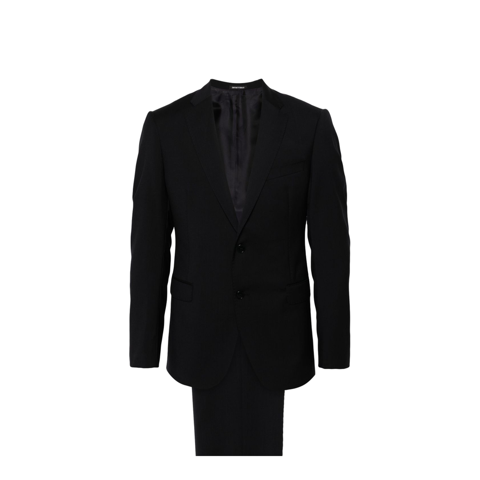 Single-Breasted Wool Suit - Image 1