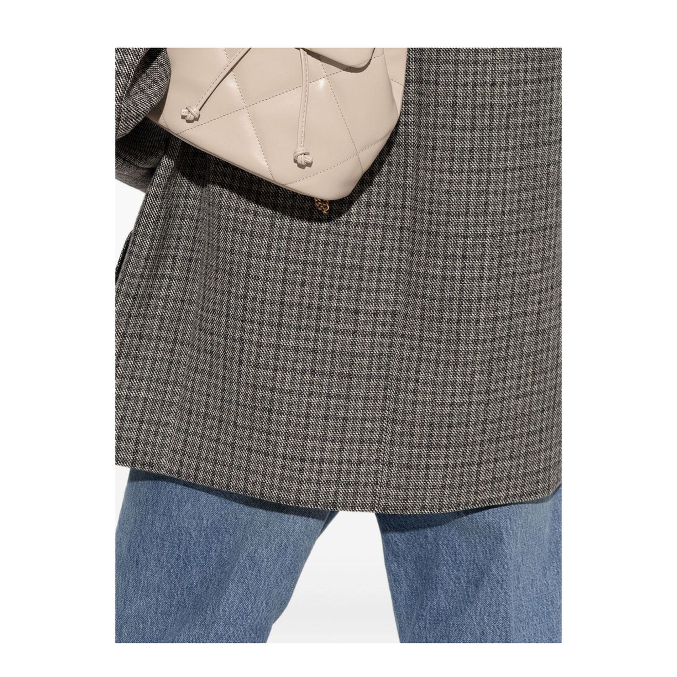 Kira Diamond Small Leather Backpack - Image 3
