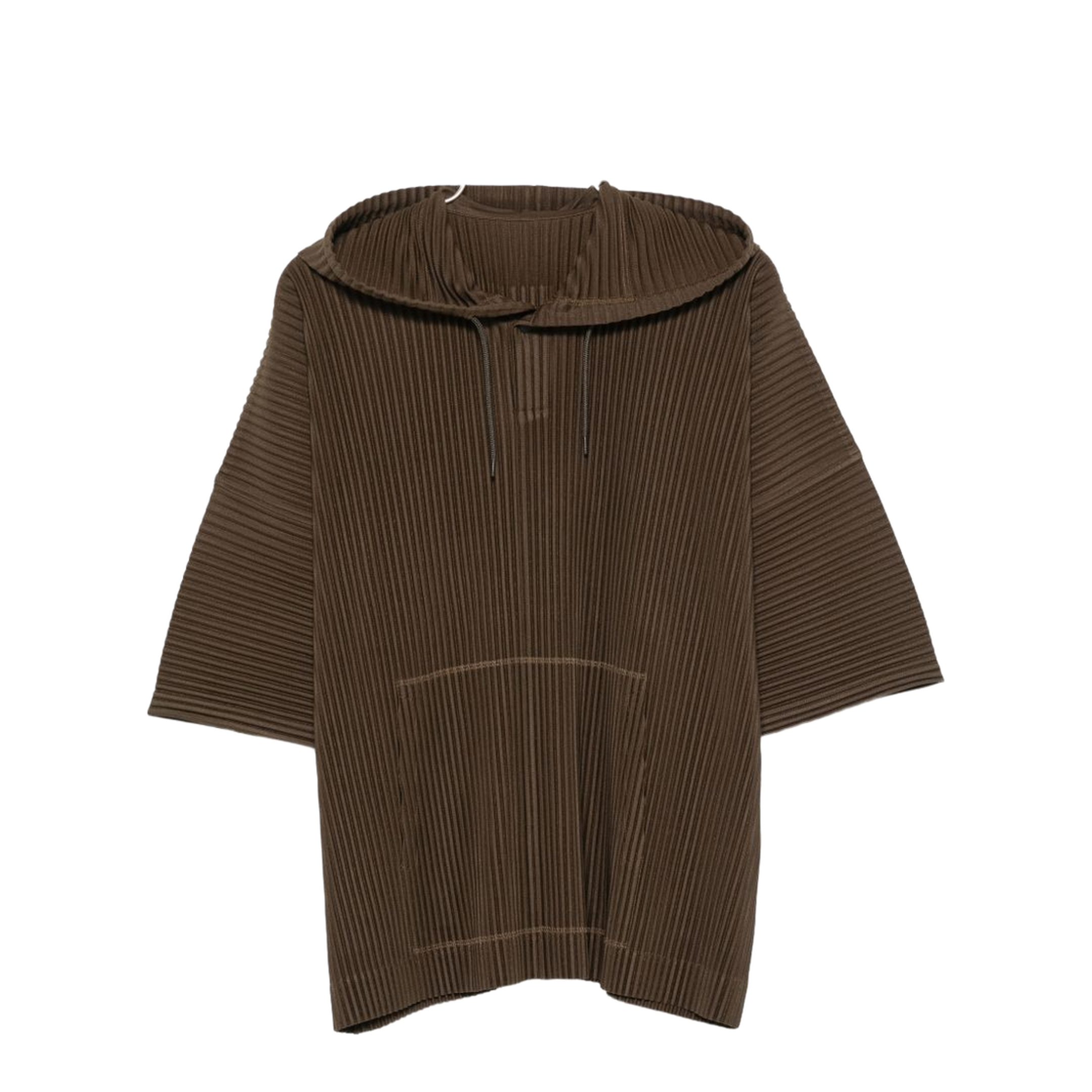 HOMME PLISSE' ISSEY MIYAKE T-shirts and Polos BROWN - Image 1