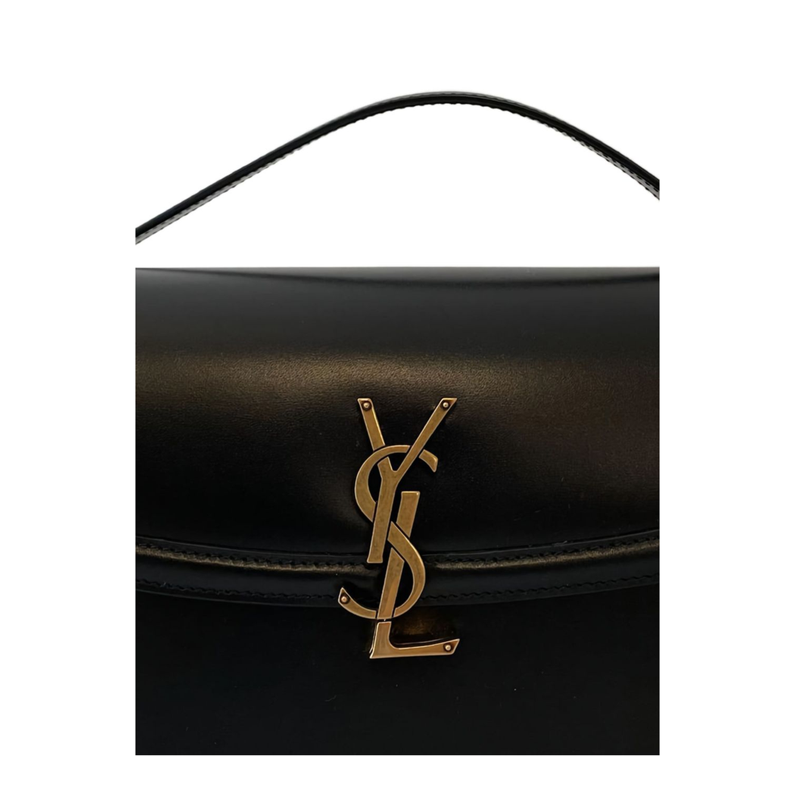 Solferino Mini Leather Shoulder Bags - Black - Image 2