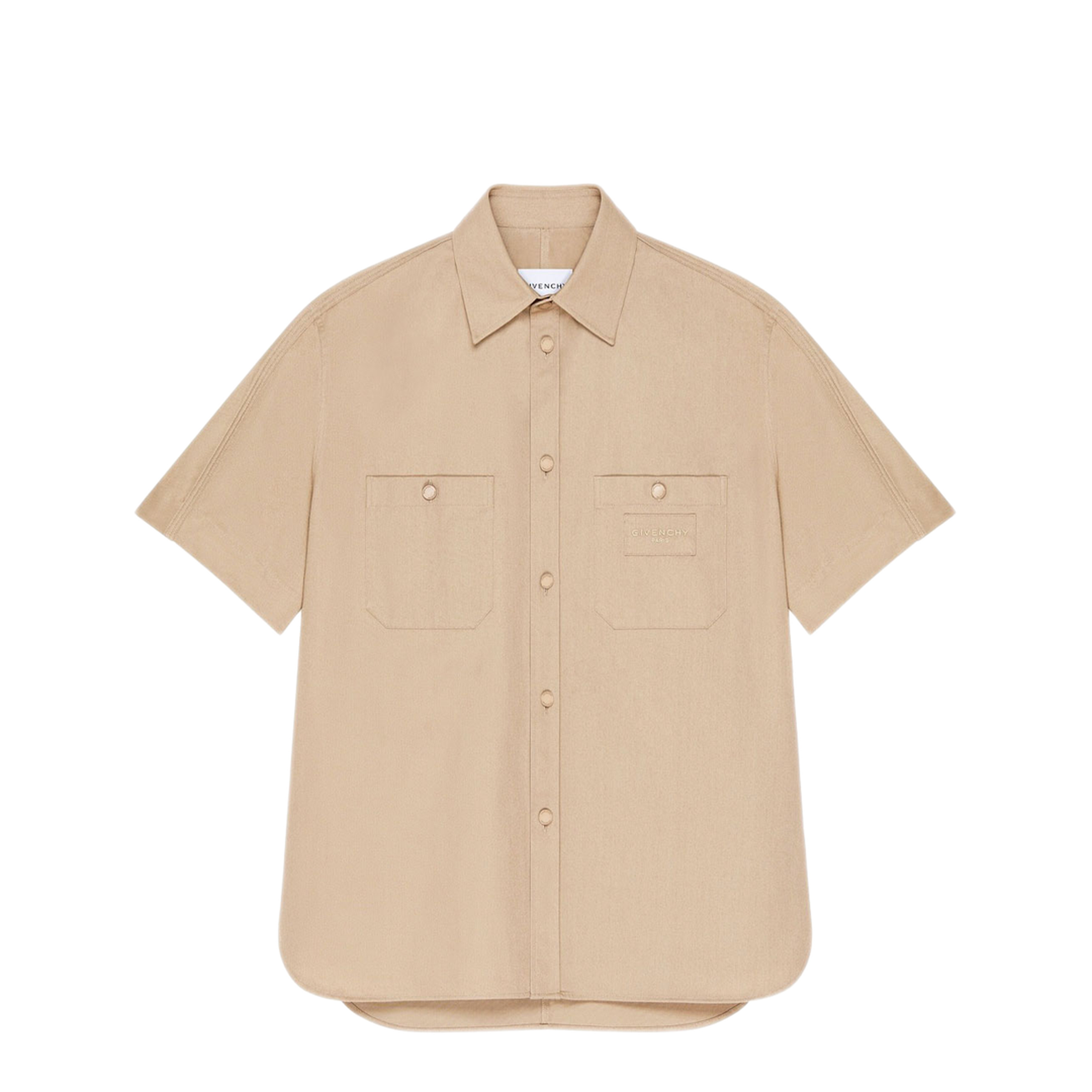 Couture Seam Cotton Shirt - Image 1