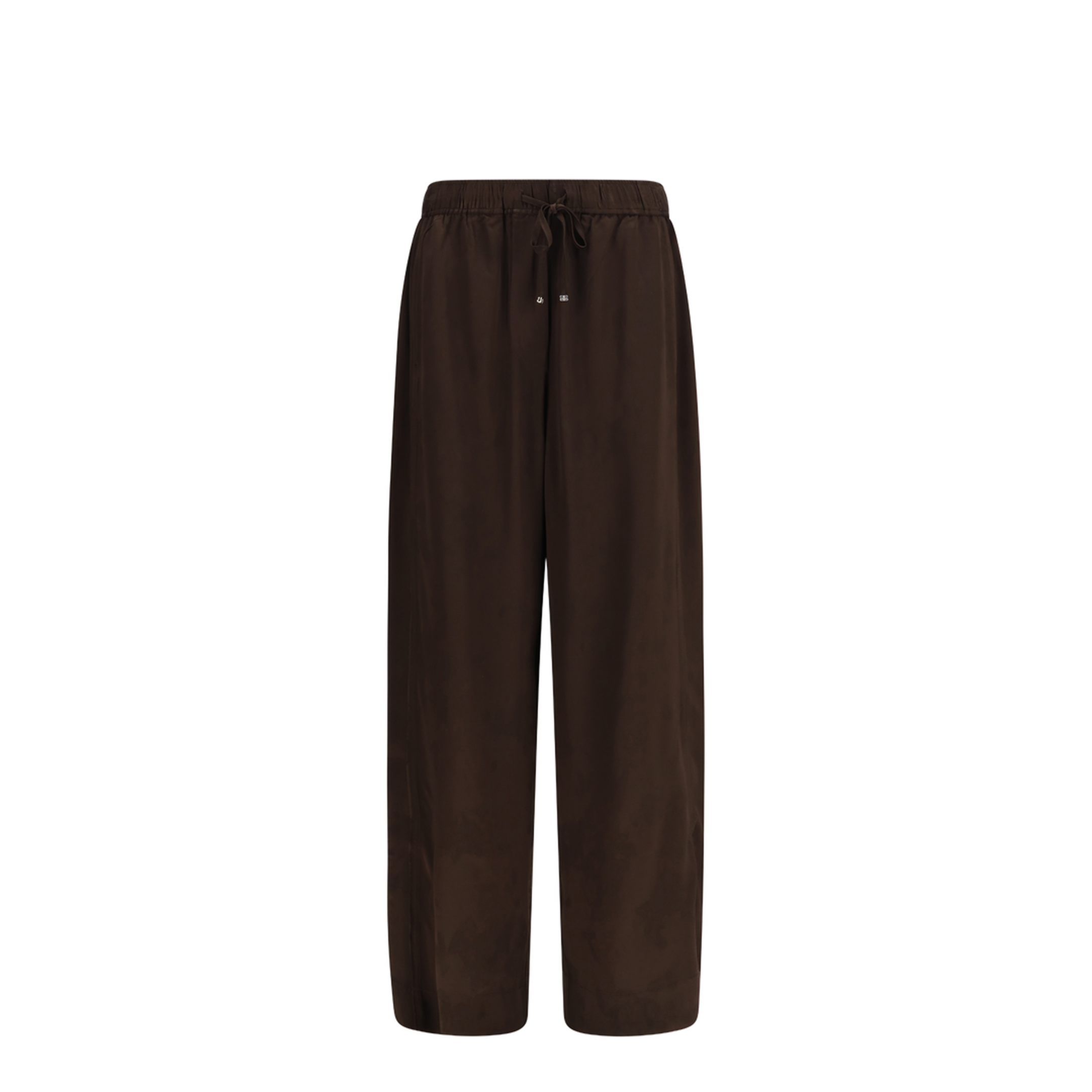 Satin Drawstring Pants - Image 1