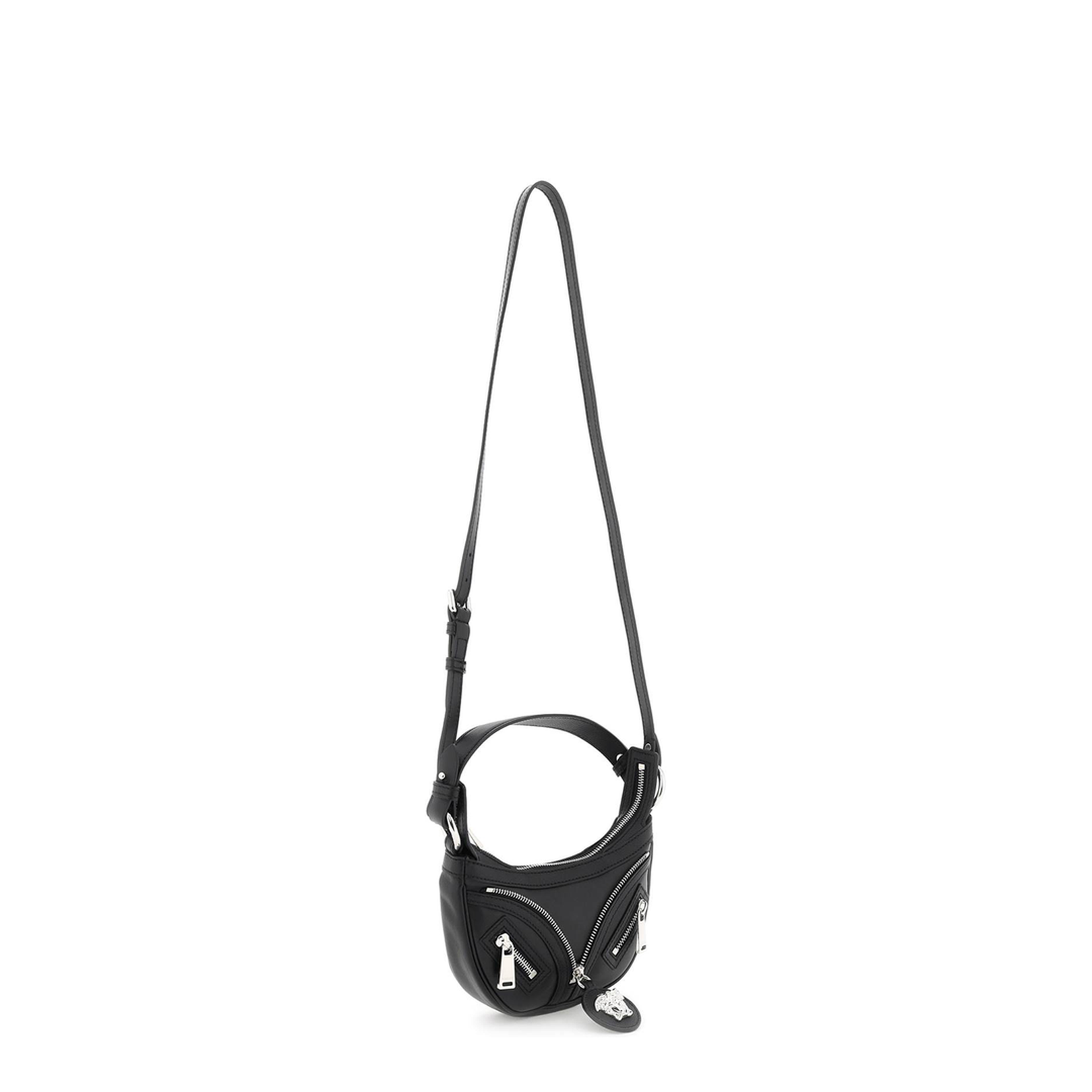 Repeat Mini Black Hobo Bag - Image 3