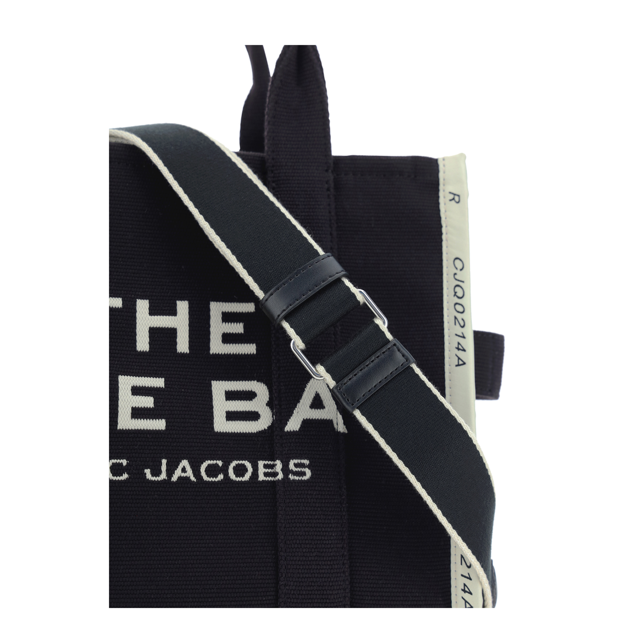 The Jacquard Medium Canvas Tote - Black - Image 4