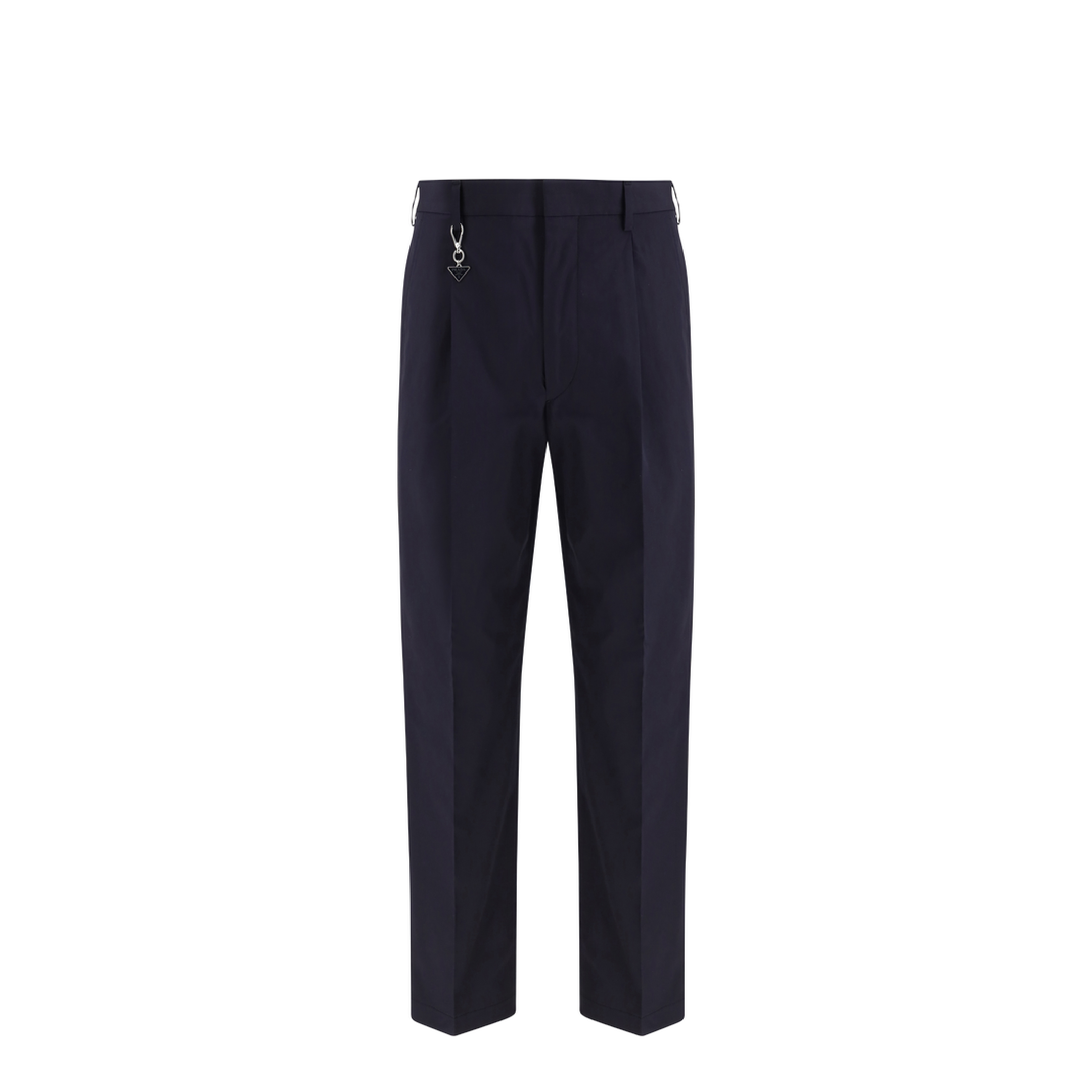 Tailored Cotton Poplin Pants - Image 1
