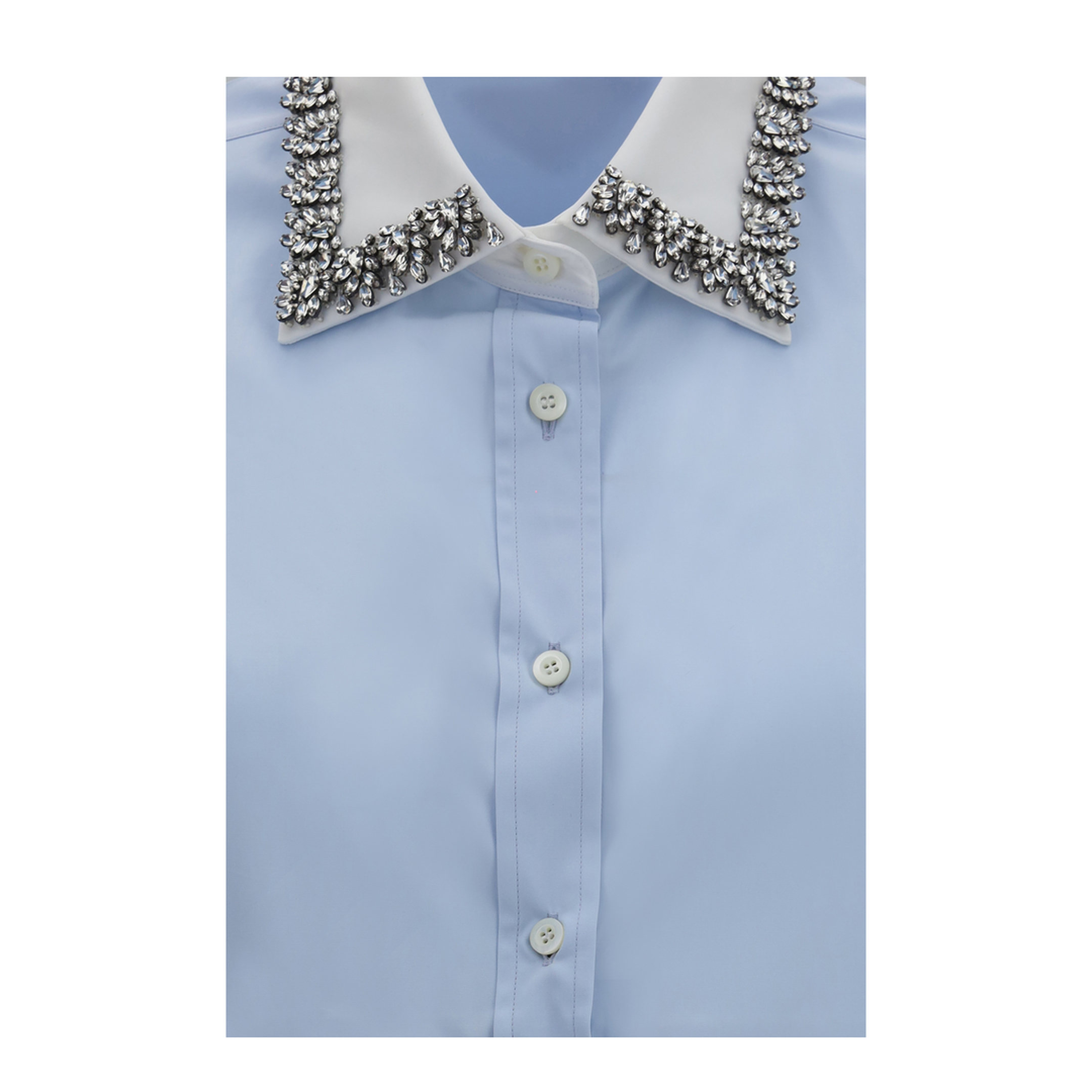 Jewel-embellished Collar Shirt - Image 3