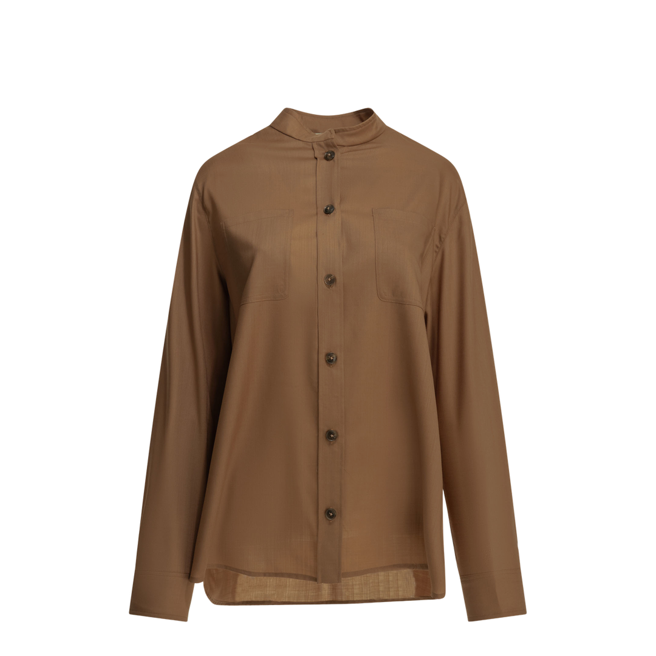 Virgin Wool Casual Shirt - Image 1