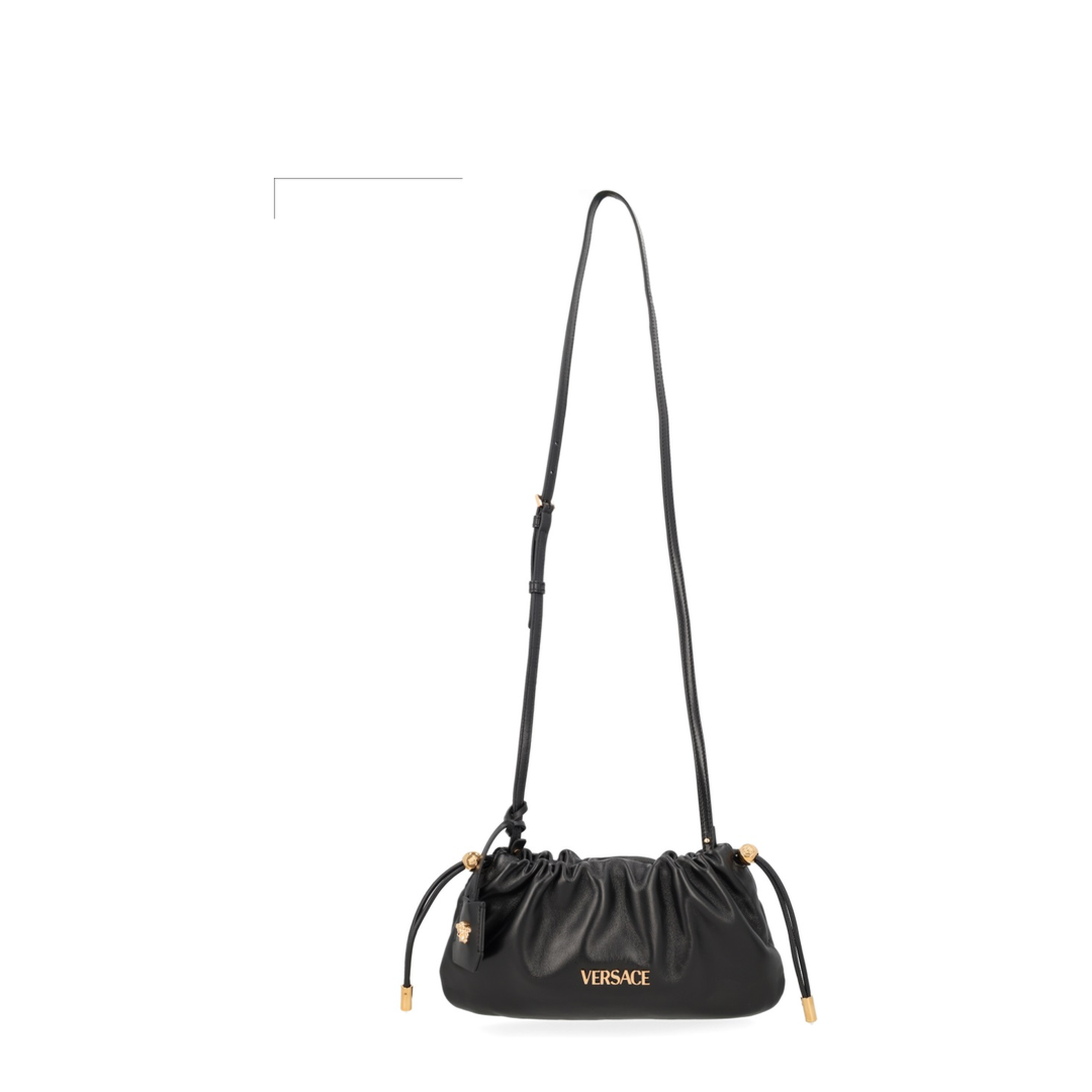 Tag Mini Lambskin Clutch - Light Blue - Image 1