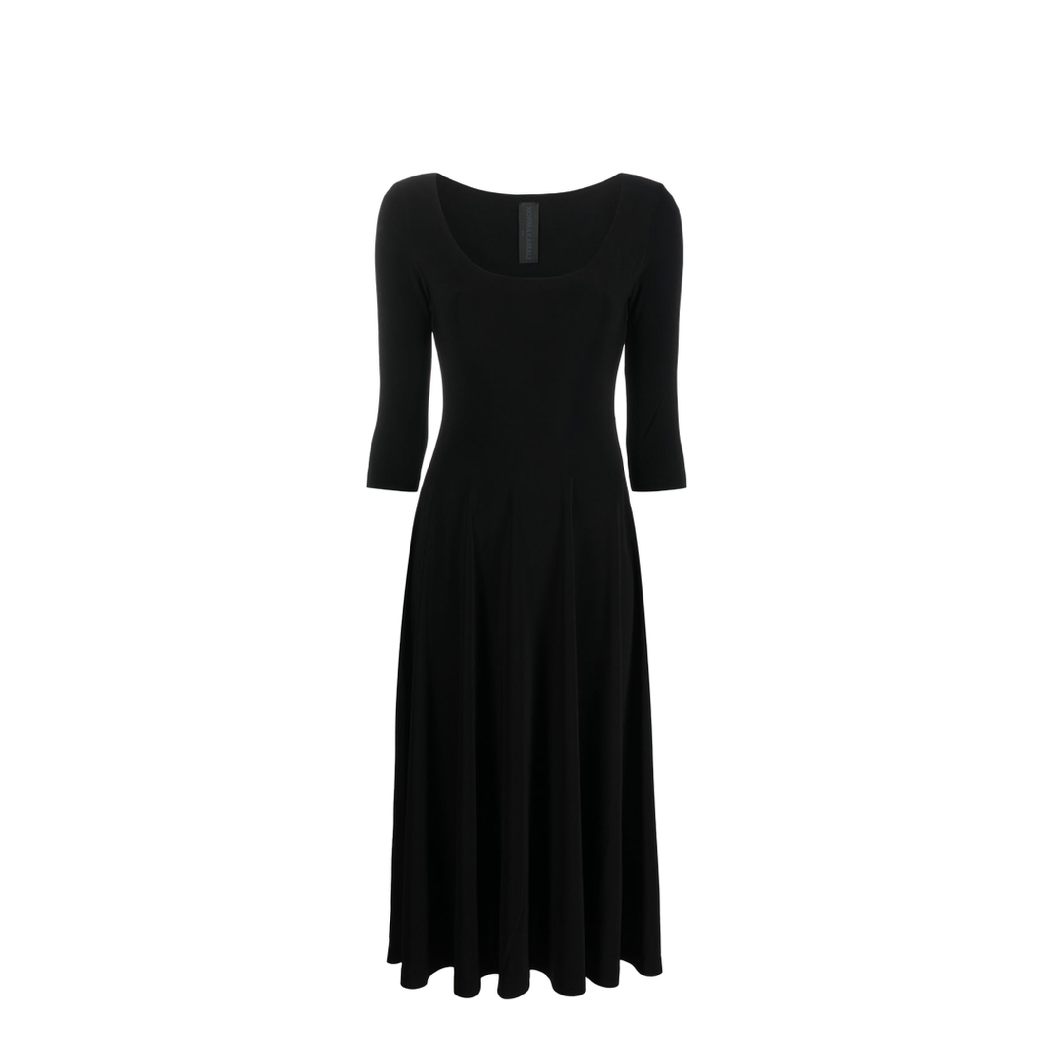 Flared Midi Dress - Image 1