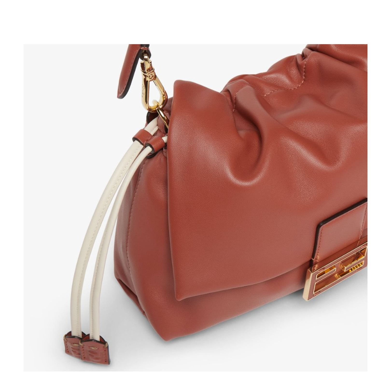 Mamma Baguette Medium Leather Brown - Image 4