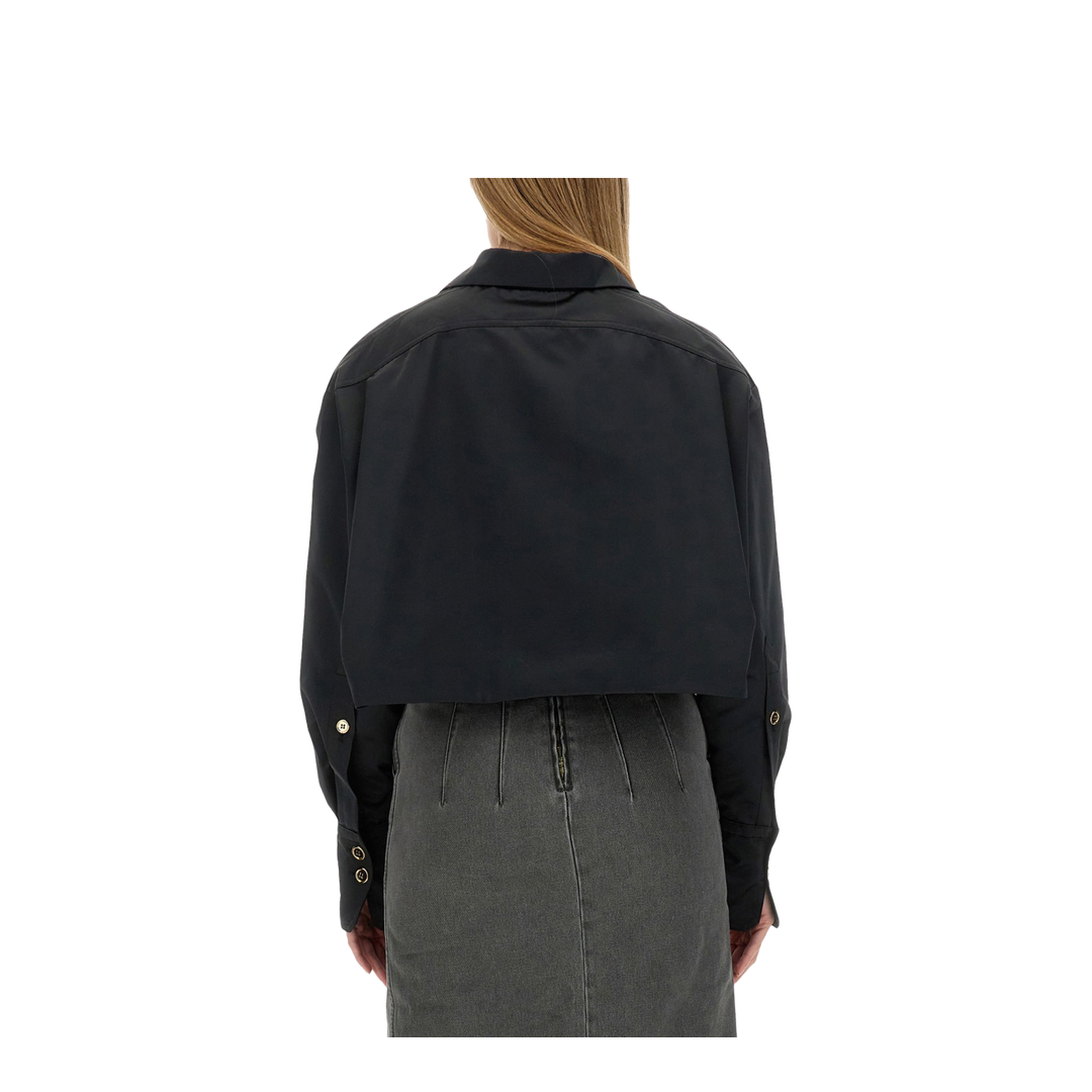 Cropped Fit Jacket - Image 3